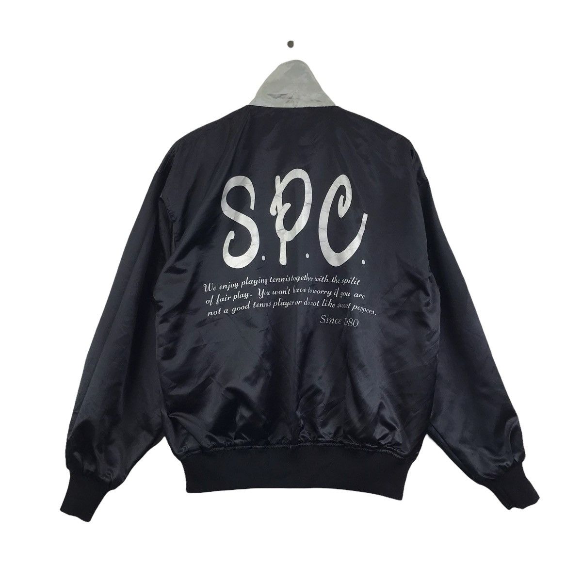 Vintage SWEET PEPPERS CLUB Reversible Bomber Jacket Size US M / EU 48-50 / 2 - 11 Thumbnail