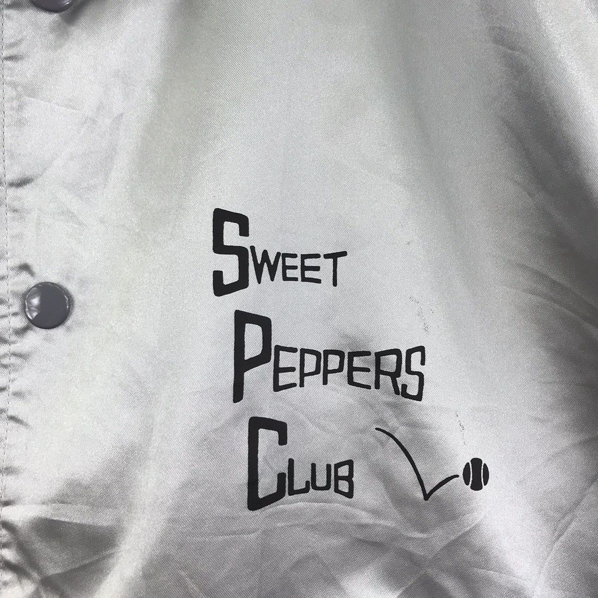 Vintage SWEET PEPPERS CLUB Reversible Bomber Jacket Size US M / EU 48-50 / 2 - 6 Thumbnail