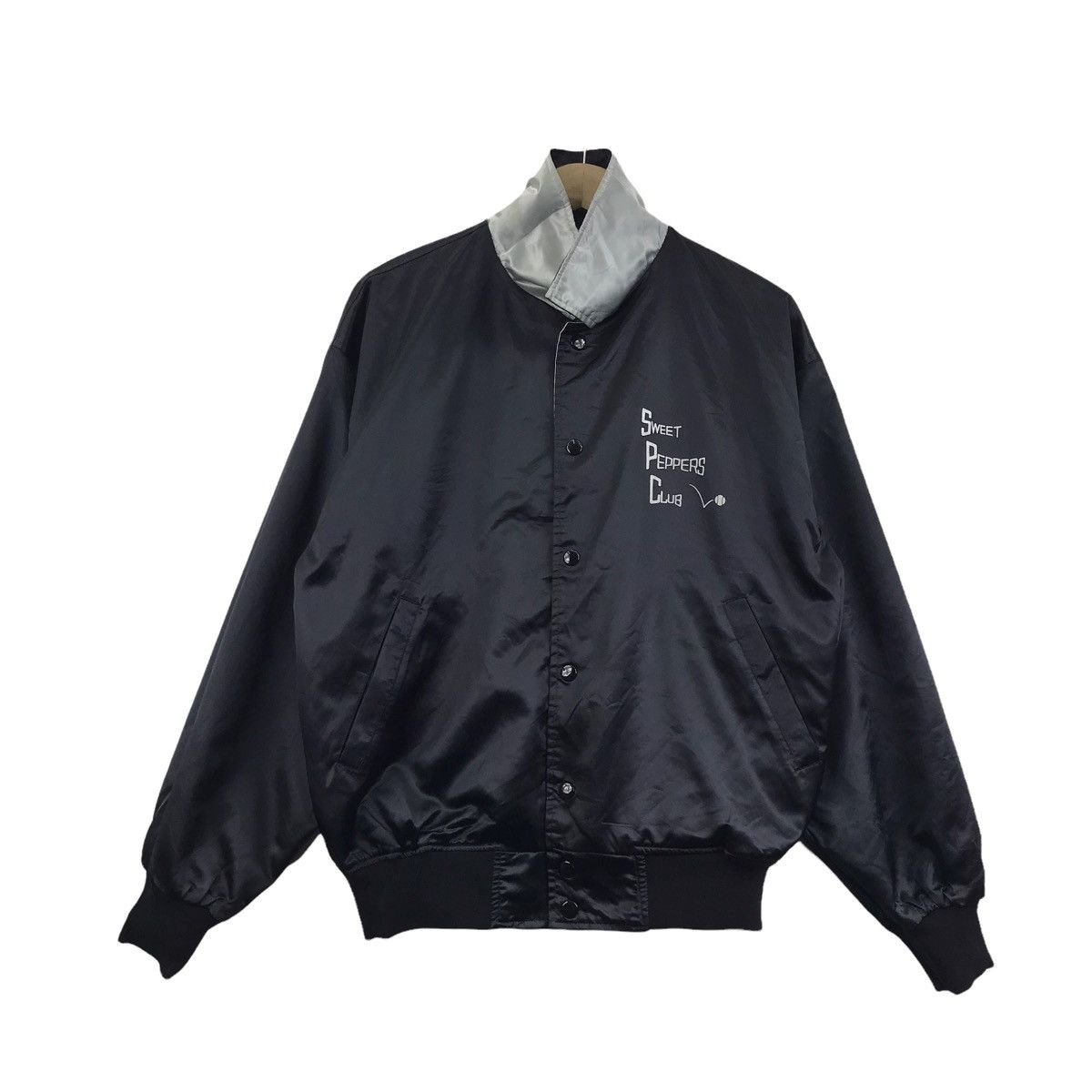 Vintage SWEET PEPPERS CLUB Reversible Bomber Jacket Size US M / EU 48-50 / 2 - 8 Thumbnail
