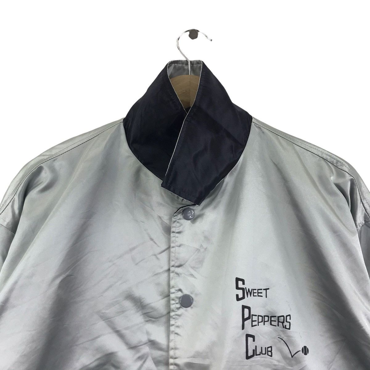 Vintage SWEET PEPPERS CLUB Reversible Bomber Jacket Size US M / EU 48-50 / 2 - 5 Thumbnail