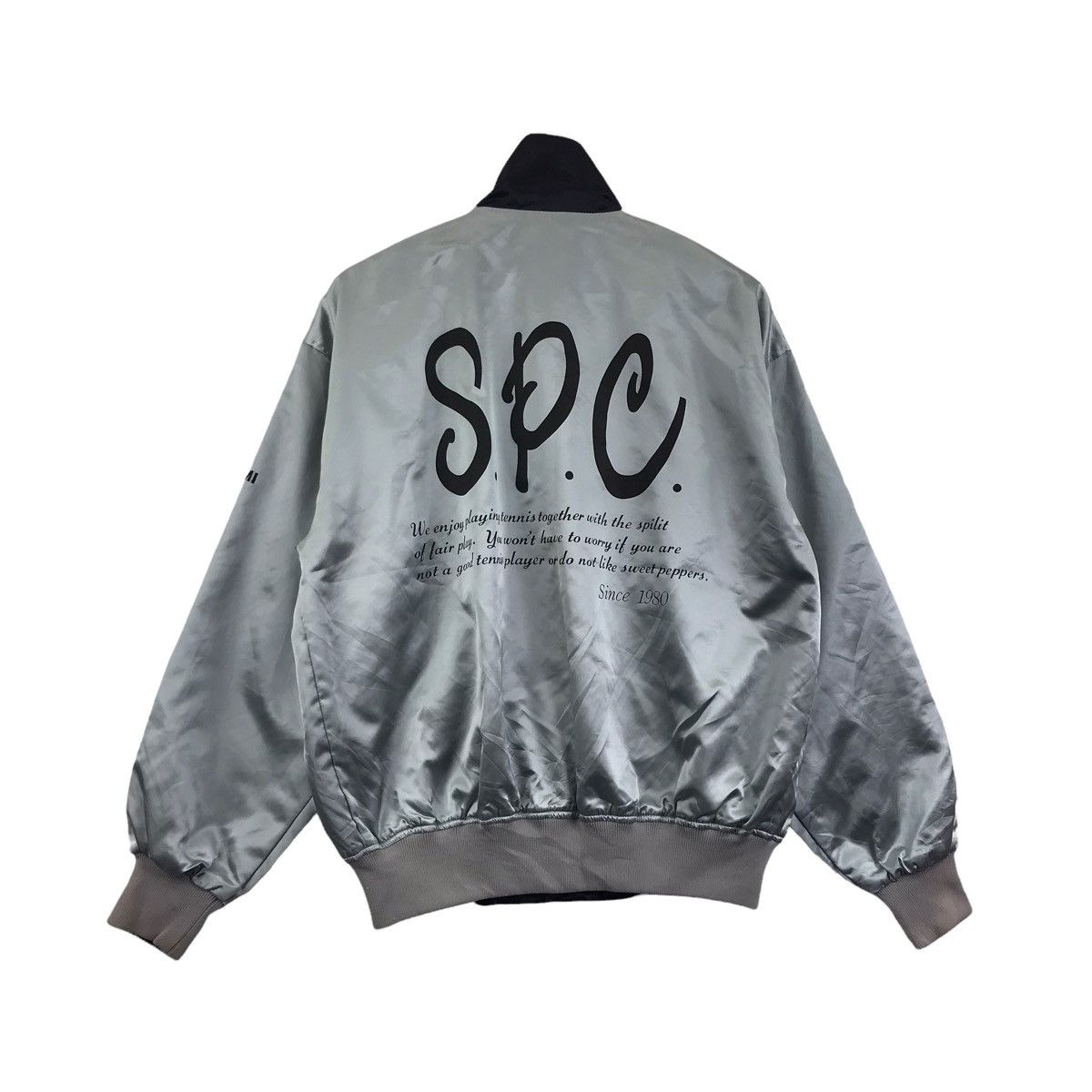 Vintage SWEET PEPPERS CLUB Reversible Bomber Jacket Size US M / EU 48-50 / 2 - 1 Thumbnail