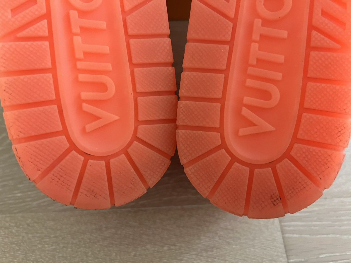 Louis Vuitton Louis Vuitton LV Virgil Abloh Trainer Sneaker Peche Size US 8 / EU 41 - 9 Thumbnail