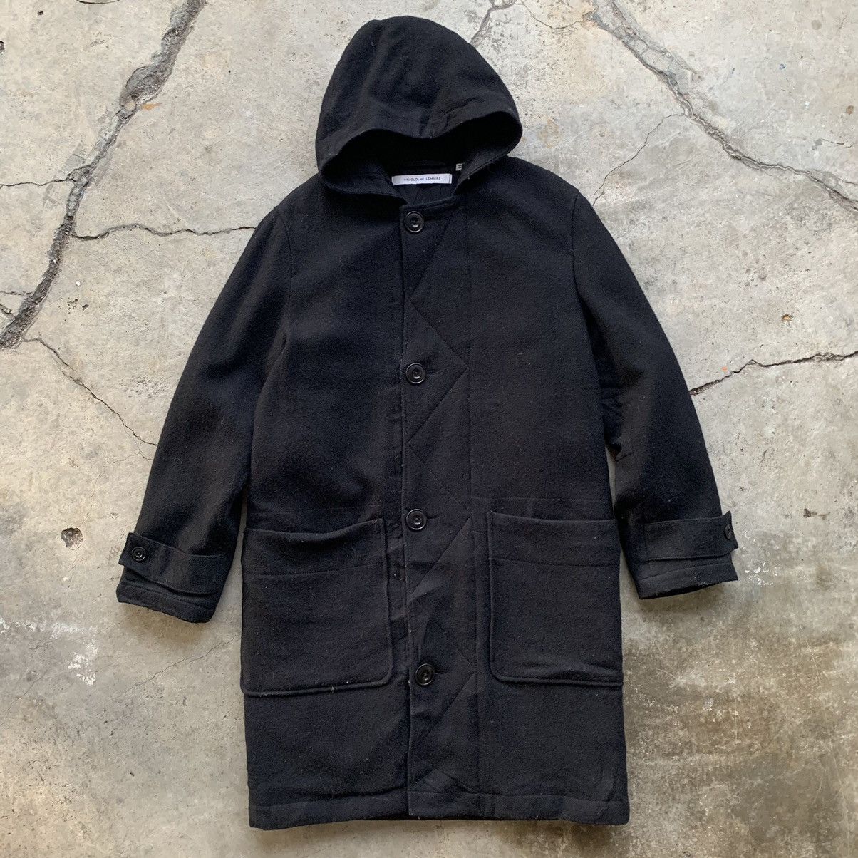 Christophe Lemaire × Lemaire × Uniqlo Uniqlo and Lemaire parka wool jacket Size US S / EU 44-46 / 1 - 1 Thumbnail