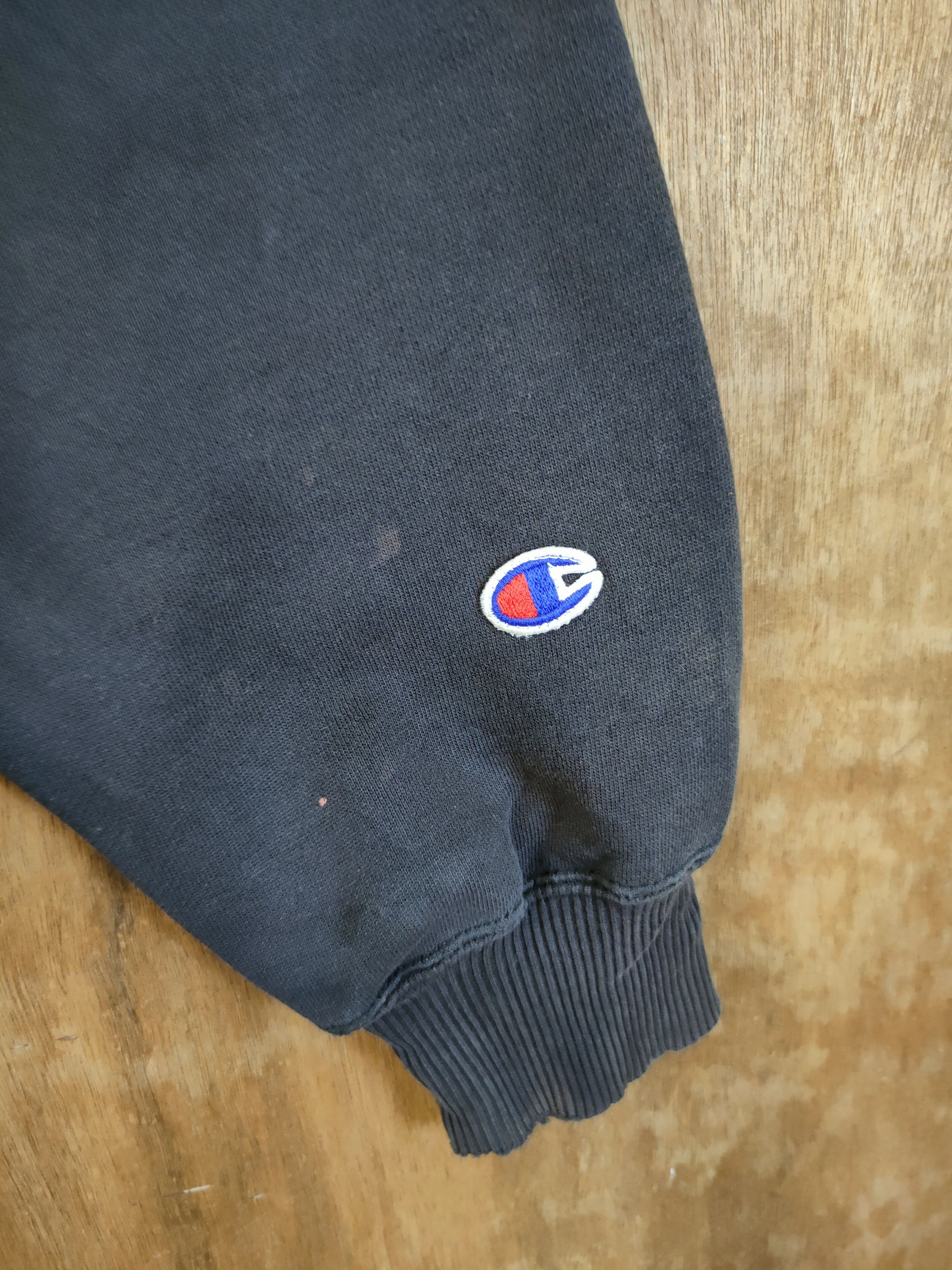 Champion DL Champion Vintage dirty paint faded thrashes hoodie #6129 Size US L / EU 52-54 / 3 - 4 Thumbnail