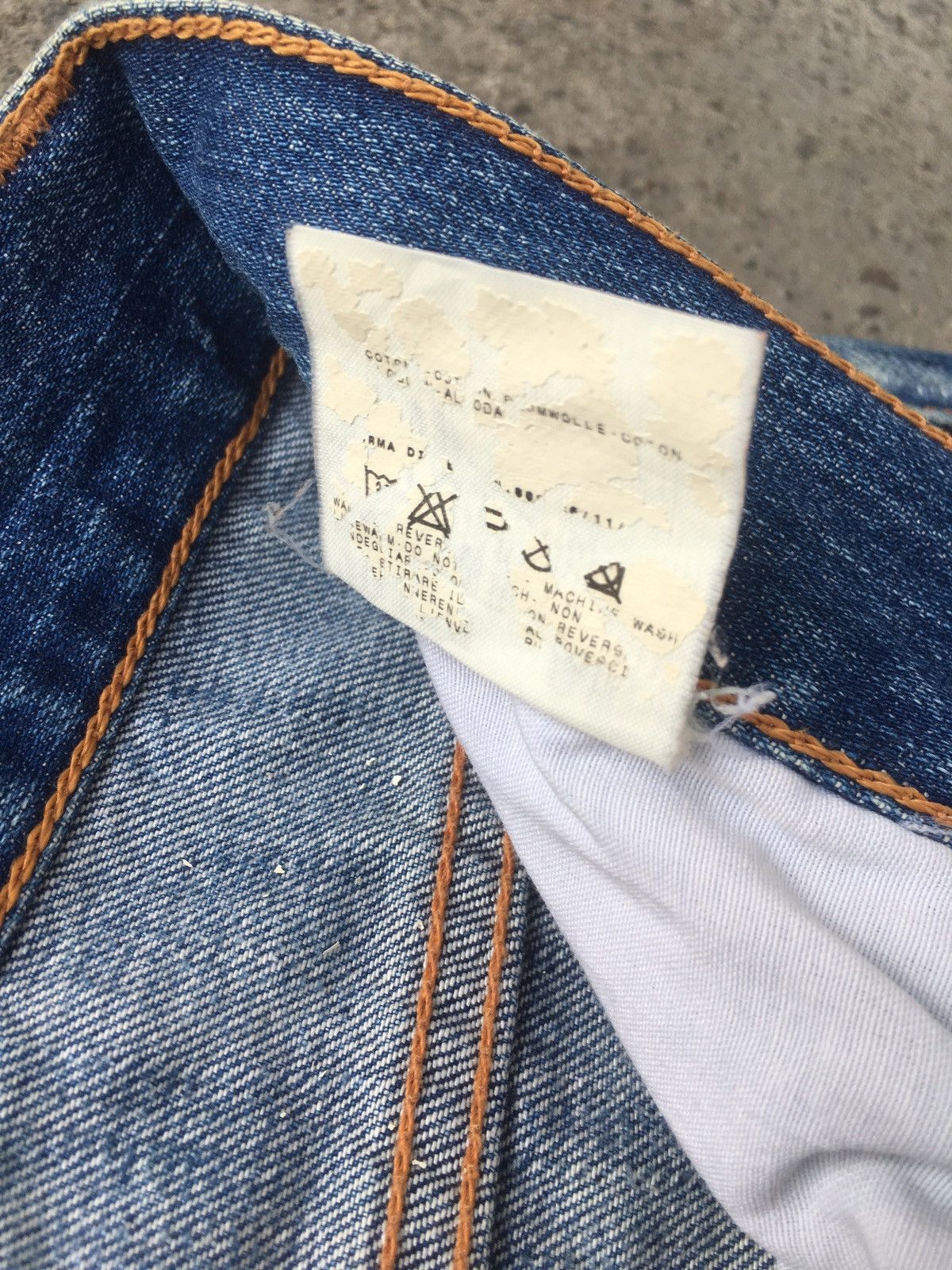 If Six Was Nine × Japanese Brand × Le Grande Bleu (L.G.B.) 🔥SEND OFFER🔥Vtg 90s Dolce & Gabbana Distressed Denim Pants Size US 31 - 8 Thumbnail