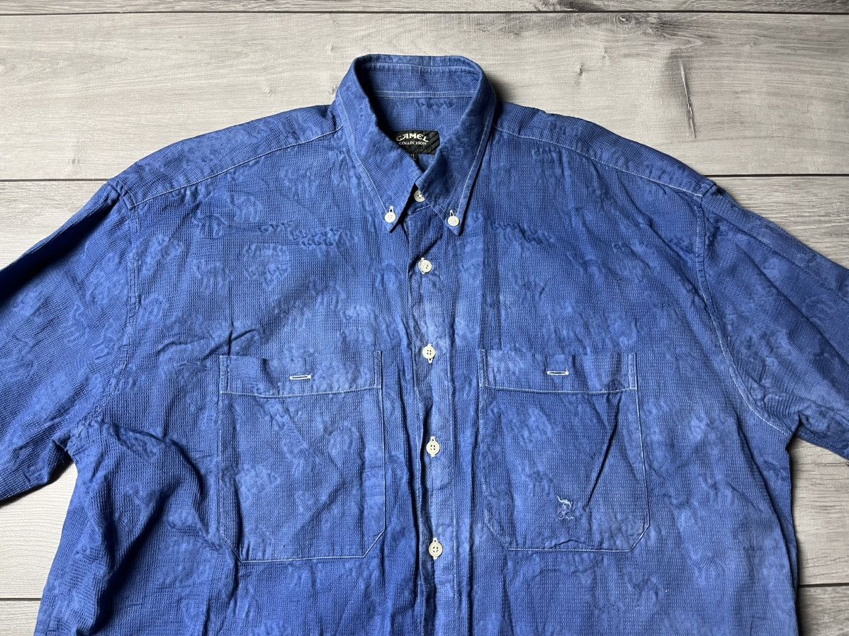 Camel Camel cigarettes shirt monogram size XLARGE vintage Size US XL / EU 56 / 4 - 3 Thumbnail