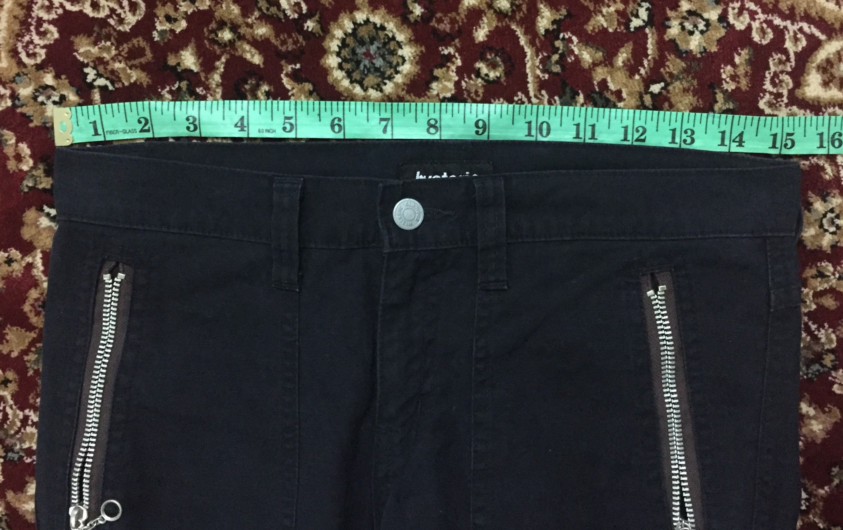 Hysteric Glamour 1990s Hysteric Hunting Zipper wide leg pants Size US 29 - 16 Thumbnail