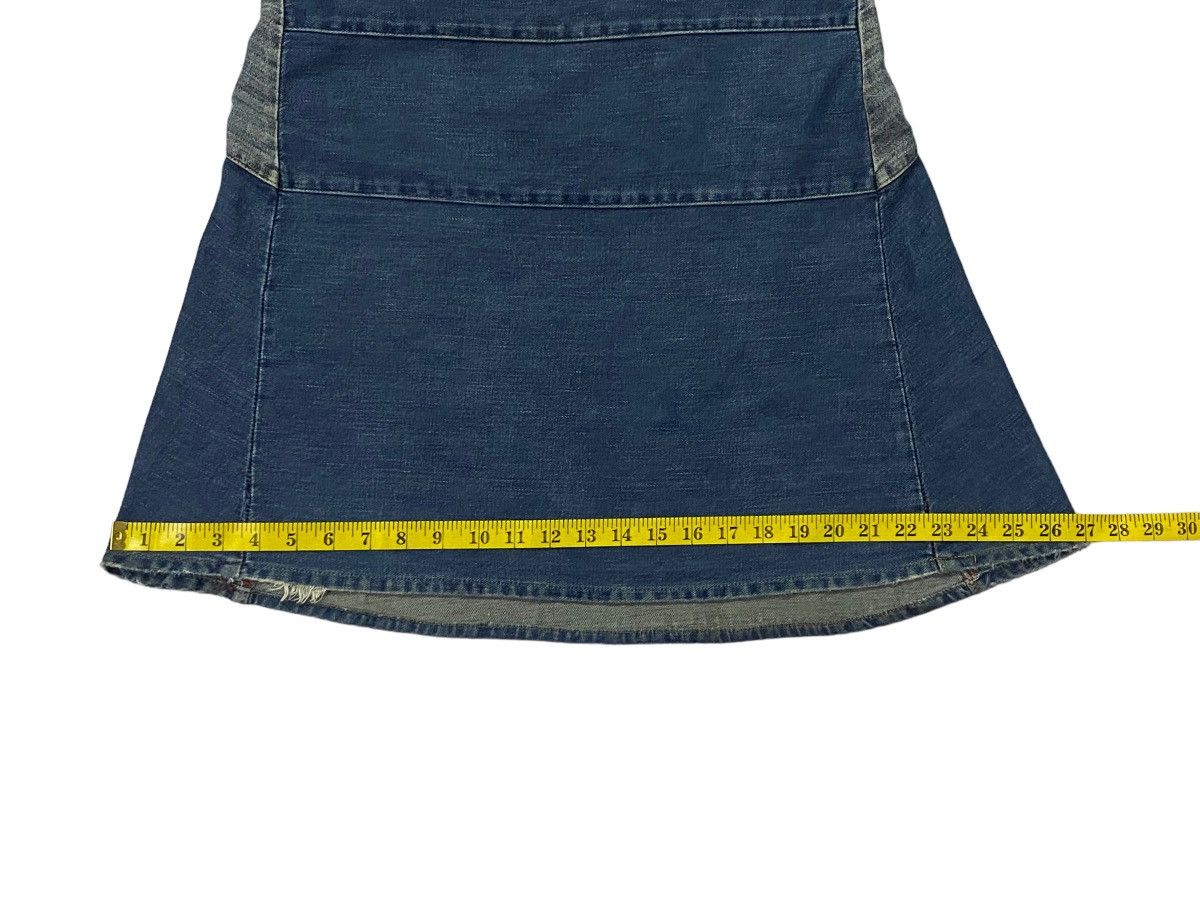 Hysteric Glamour Vintage Hysteric Glamour Denim Patchwork Long Skirt Size 27" / US 4 / IT 40 - 7 Thumbnail