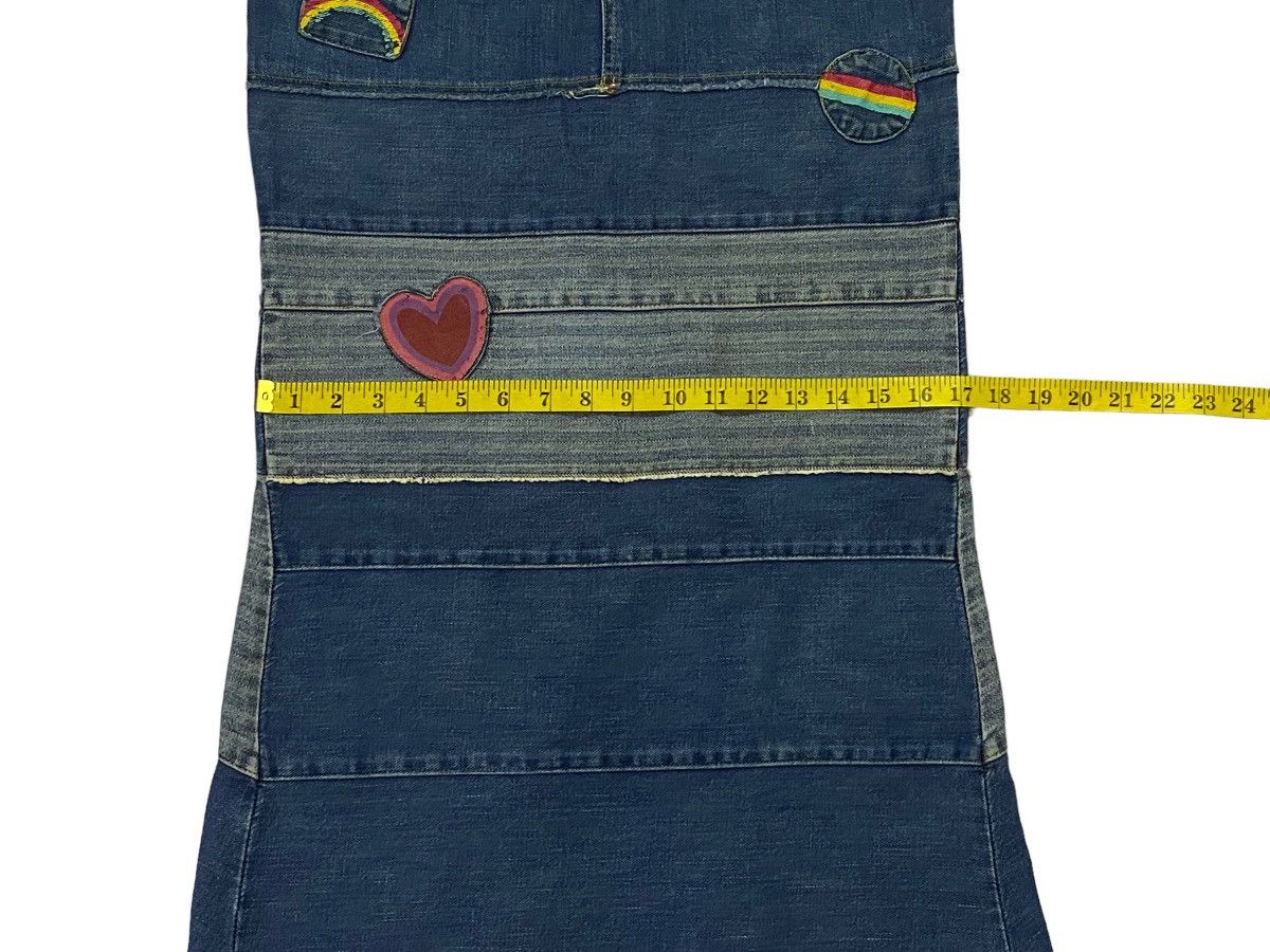 Hysteric Glamour Vintage Hysteric Glamour Denim Patchwork Long Skirt Size 27" / US 4 / IT 40 - 6 Thumbnail
