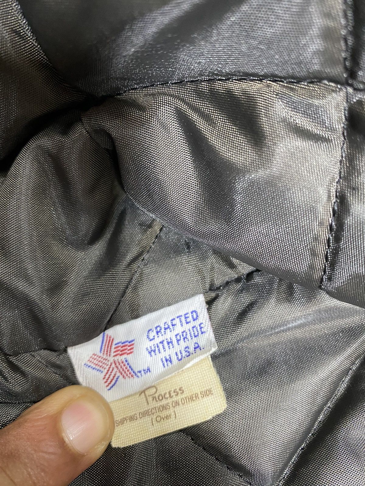 I)STEALS🔥VTG SCHOTT WOOL LEATHER STADIUM JACKET