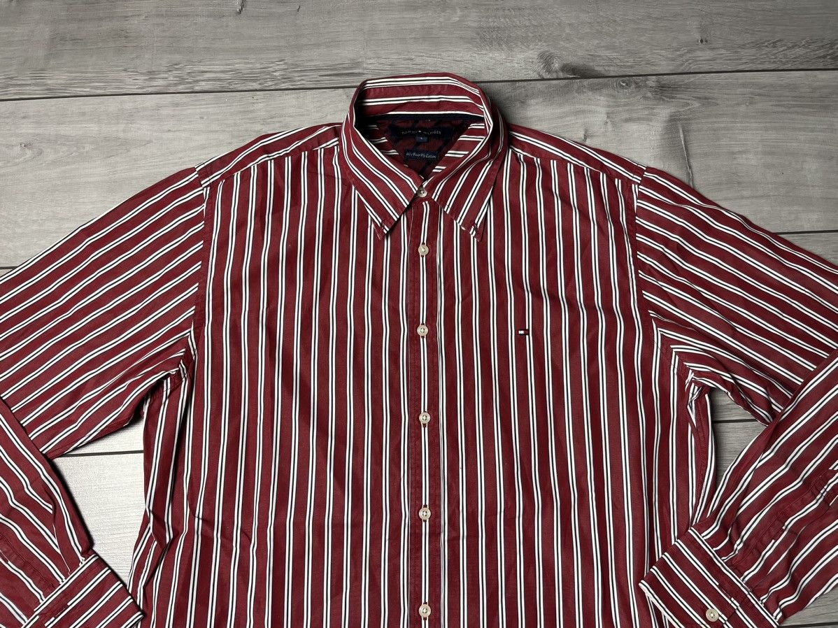 Tommy Hilfiger Tommy Hilfiger shirt striped size Large Size US L / EU 52-54 / 3 - 3 Thumbnail