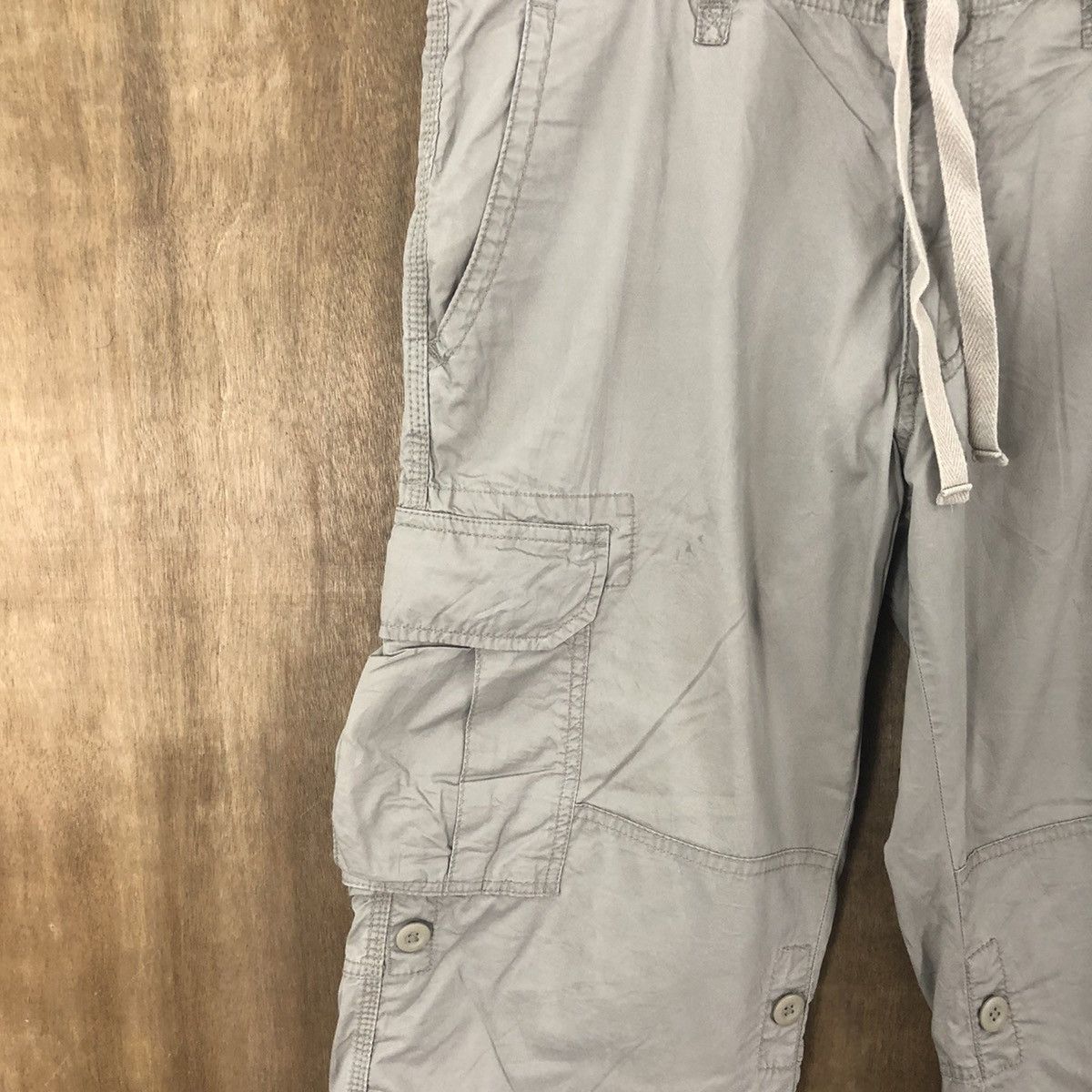 Japanese Brand Uniqlo Brown japan utility Multipocket Cargo pants #6275 Size US 32 / EU 48 - 4 Thumbnail