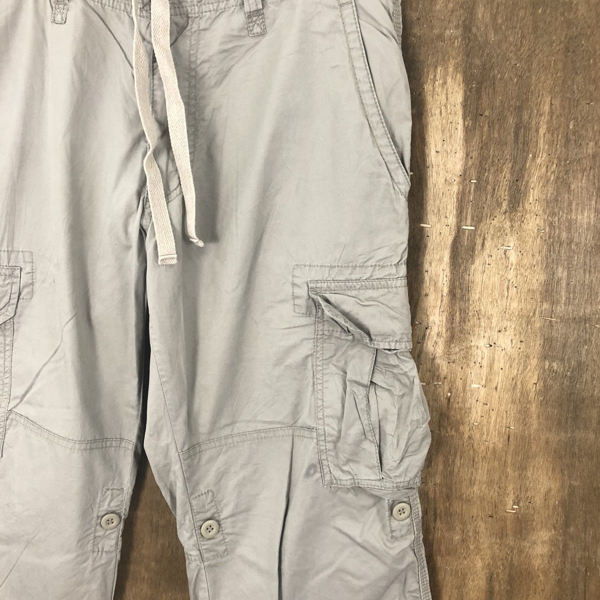 Japanese Brand Uniqlo Brown japan utility Multipocket Cargo pants #6275 Size US 32 / EU 48 - 5 Thumbnail