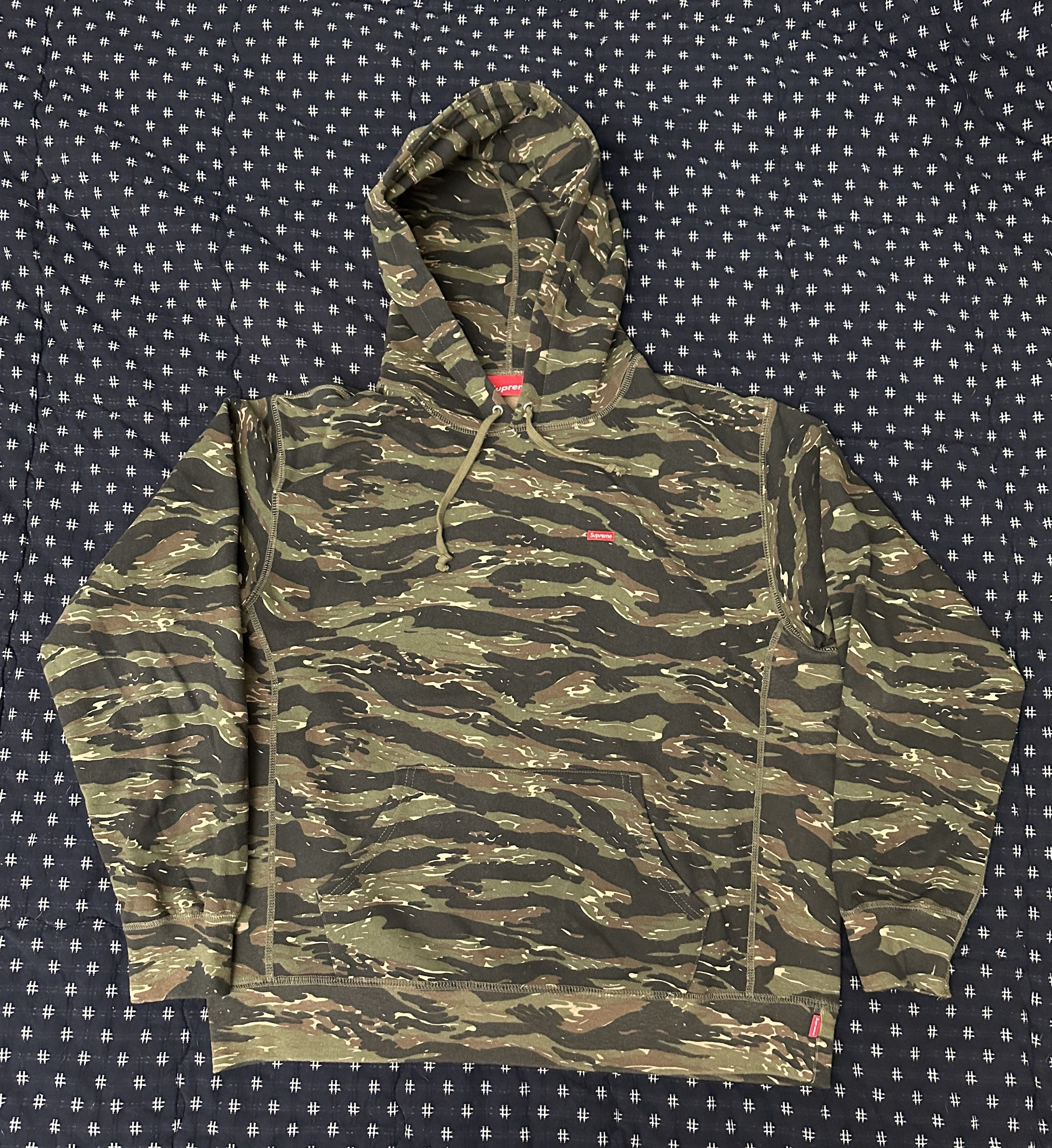 Supreme Small Box Zip Up Hooded Tiger L 【公式通販】