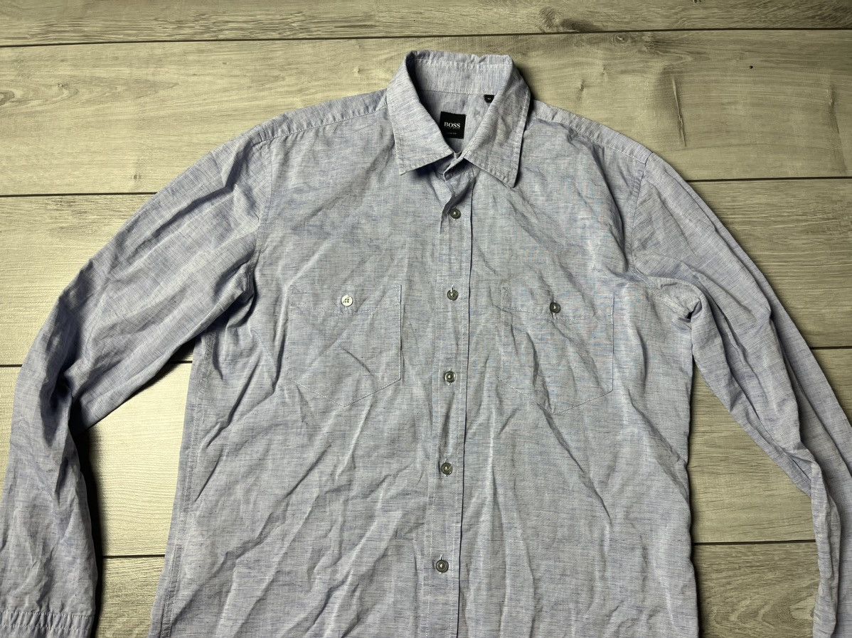Hugo Boss Hugo Boss shirt formal size medium Size US M / EU 48-50 / 2 - 3 Thumbnail