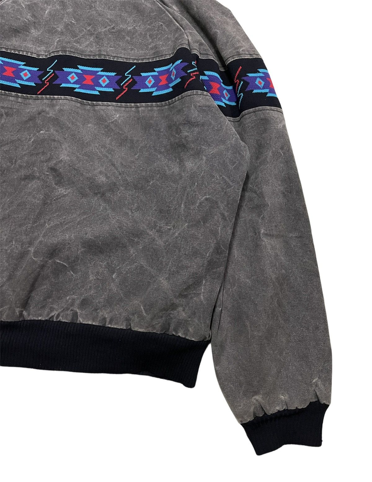 Vintage VINTAGE 70s DAVID JAMES BLANKET LINED BOMBER JACKET Size US L / EU 52-54 / 3 - 7 Thumbnail