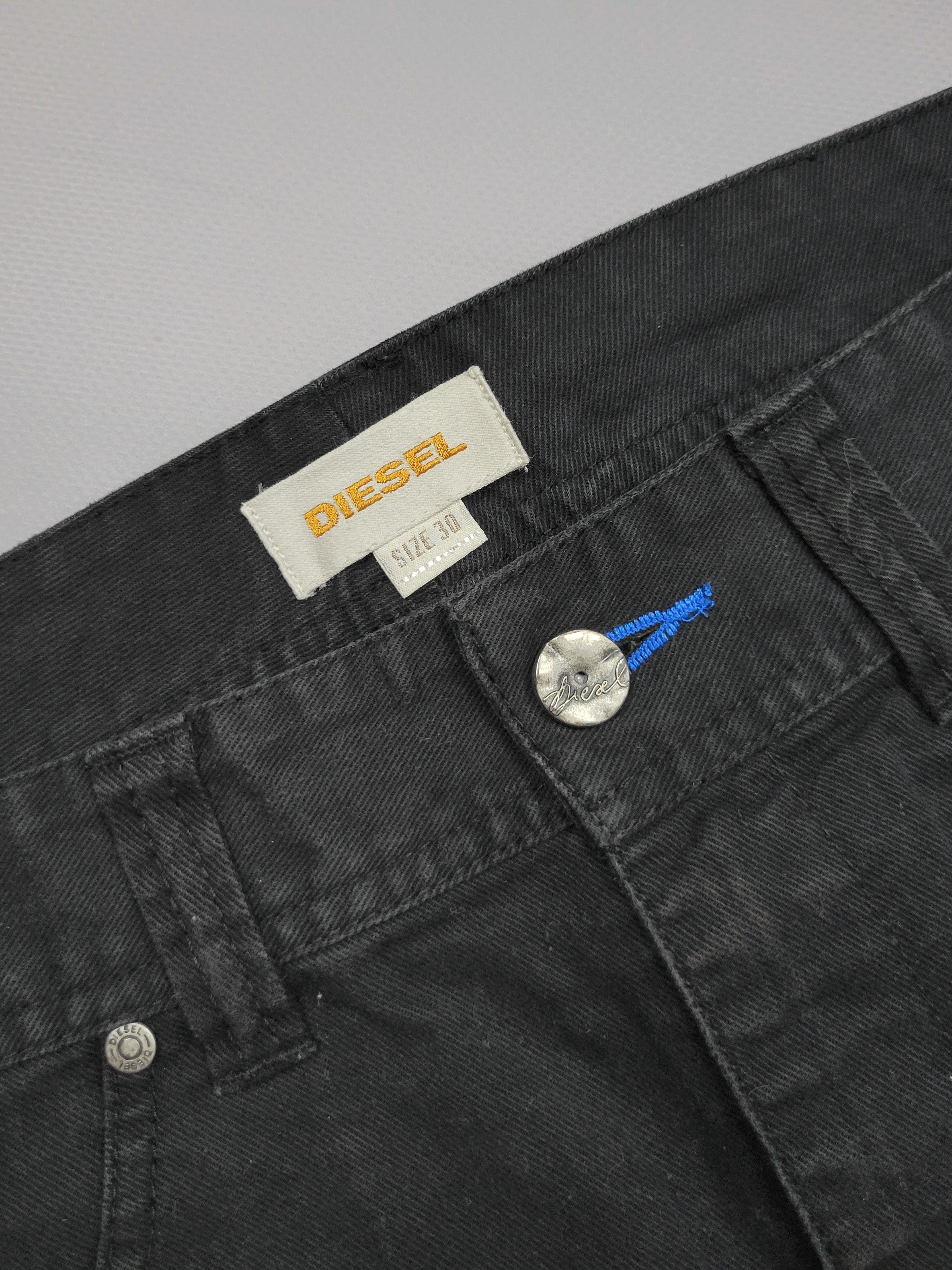 Diesel Vintage Y2K Diesel Denim Mini Skirt Size 30" / US 8 / IT 44 - 5 Thumbnail