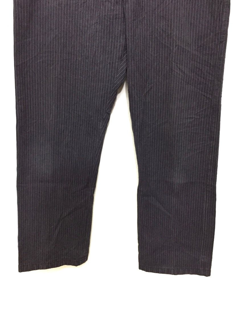 Comme des Garcons × Comme des Garcons Homme Vintage COMME DES GARCONS worker Stripe hickory pants Size US 30 / EU 46 - 4 Thumbnail
