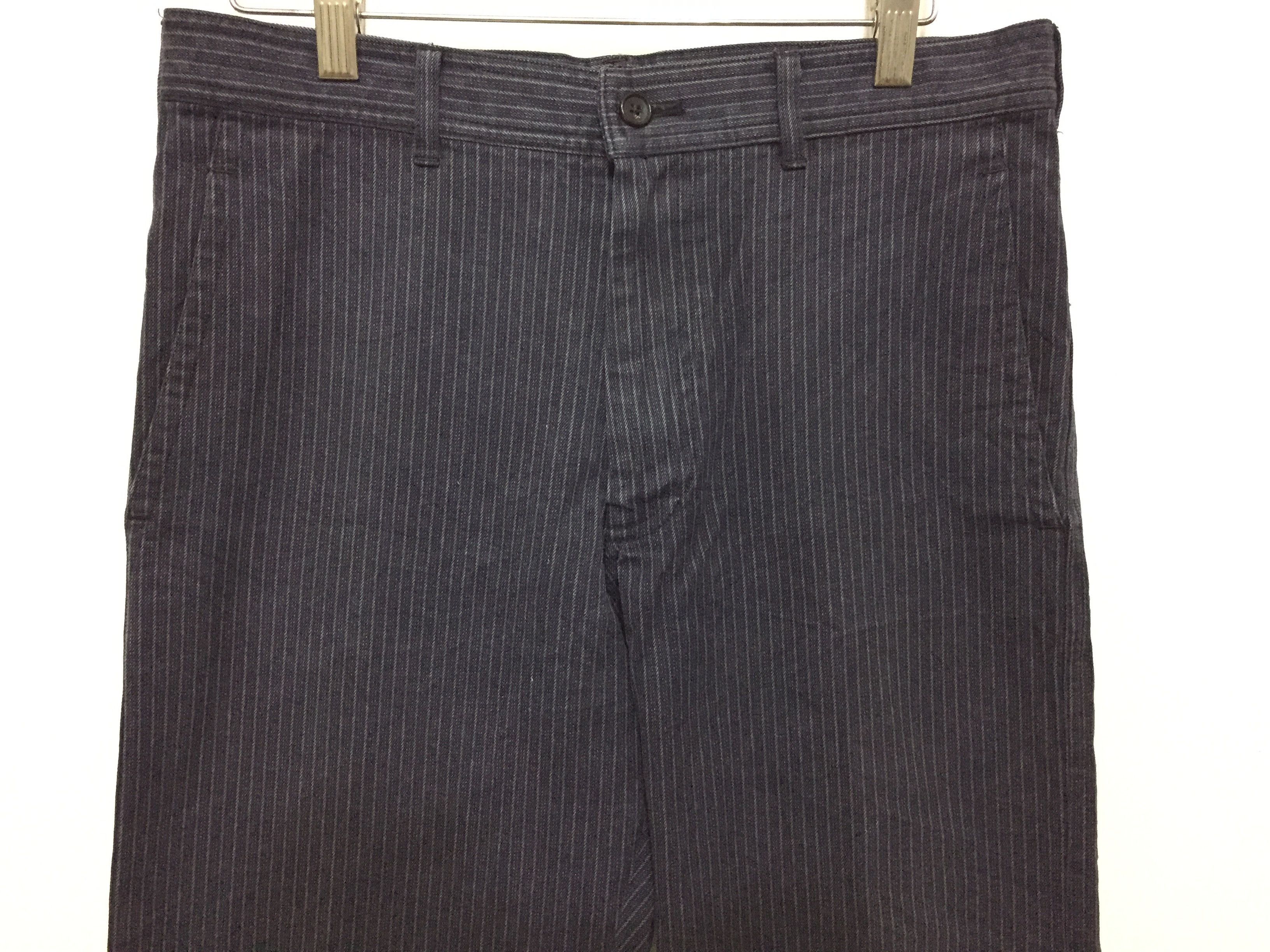 Comme des Garcons × Comme des Garcons Homme Vintage COMME DES GARCONS worker Stripe hickory pants Size US 30 / EU 46 - 3 Thumbnail