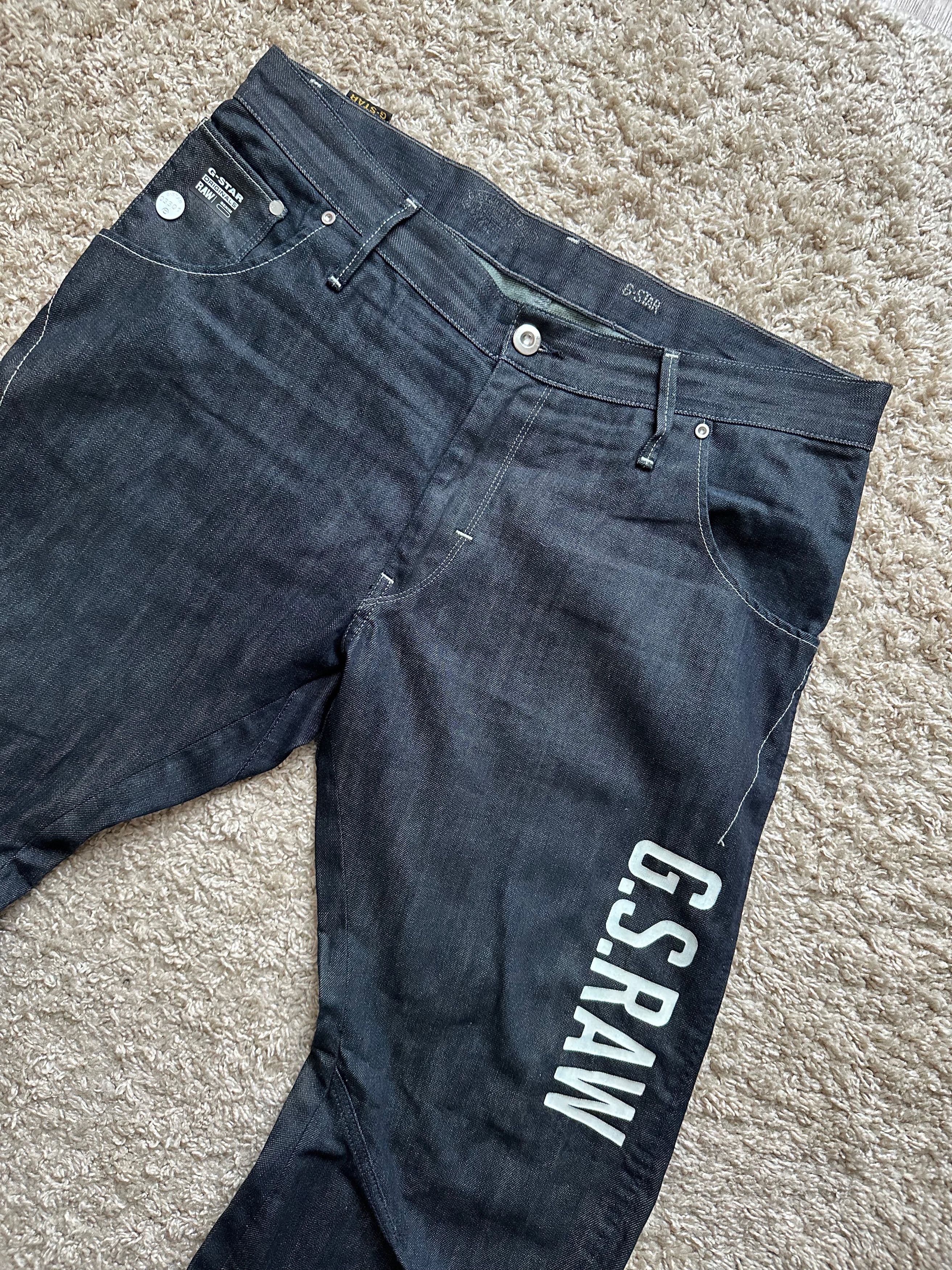 G-Star G-STAR Ewing Arc Loose Tapered Jeans Twisted Zip Fly Blue Size US 36 / EU 52 - 12 Thumbnail