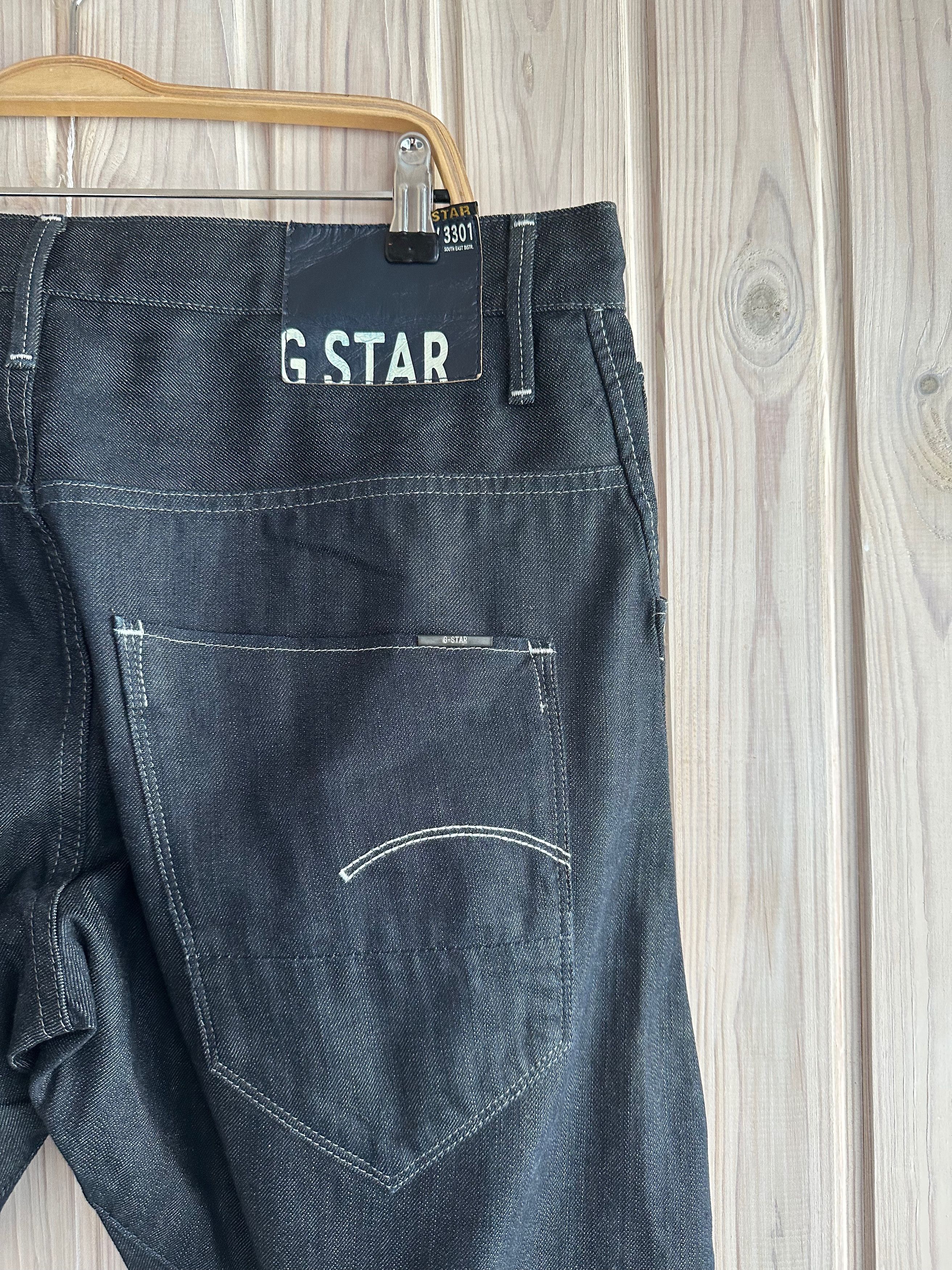 G-Star G-STAR Ewing Arc Loose Tapered Jeans Twisted Zip Fly Blue Size US 36 / EU 52 - 9 Thumbnail