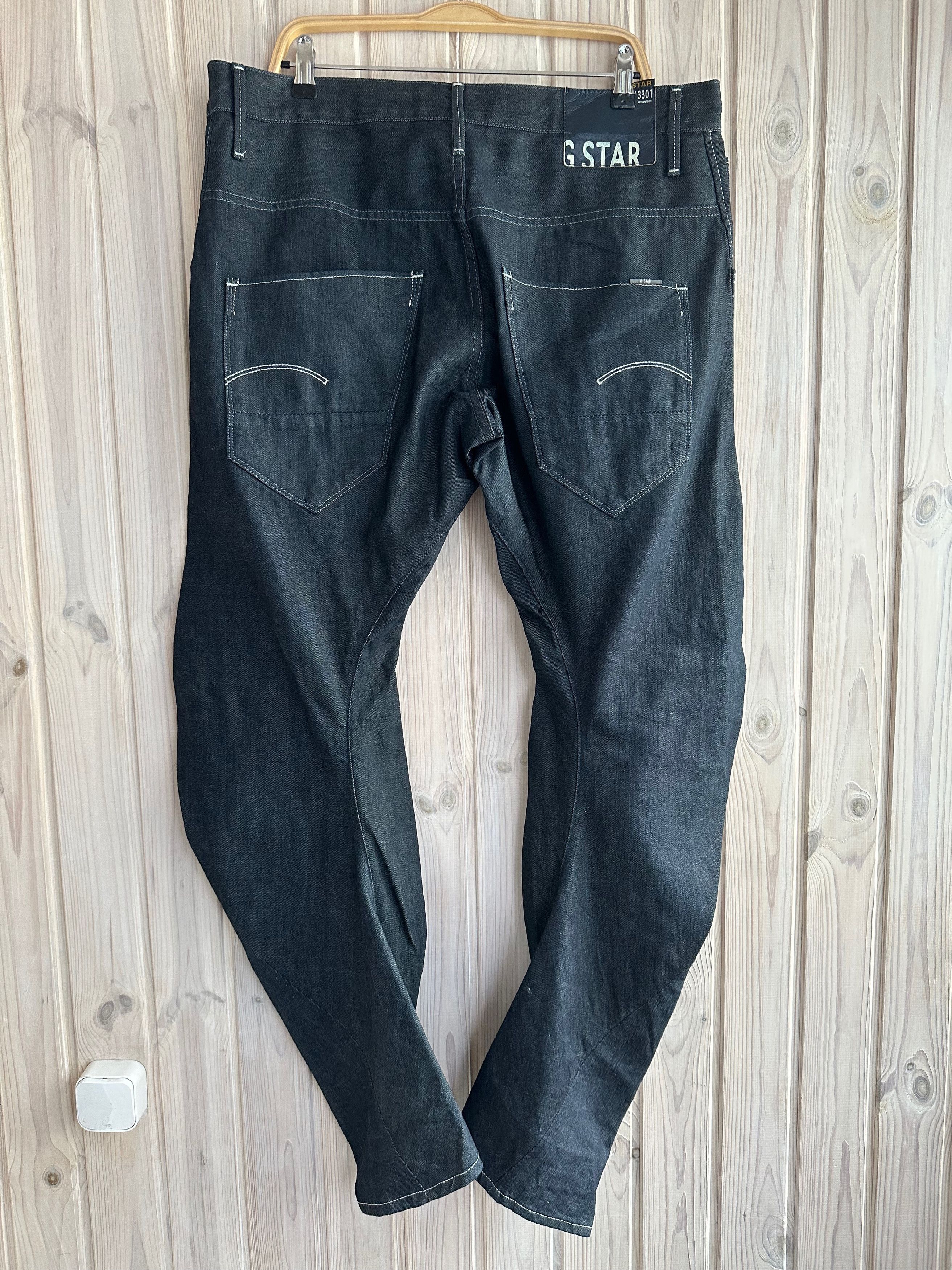 G-Star G-STAR Ewing Arc Loose Tapered Jeans Twisted Zip Fly Blue Size US 36 / EU 52 - 8 Thumbnail