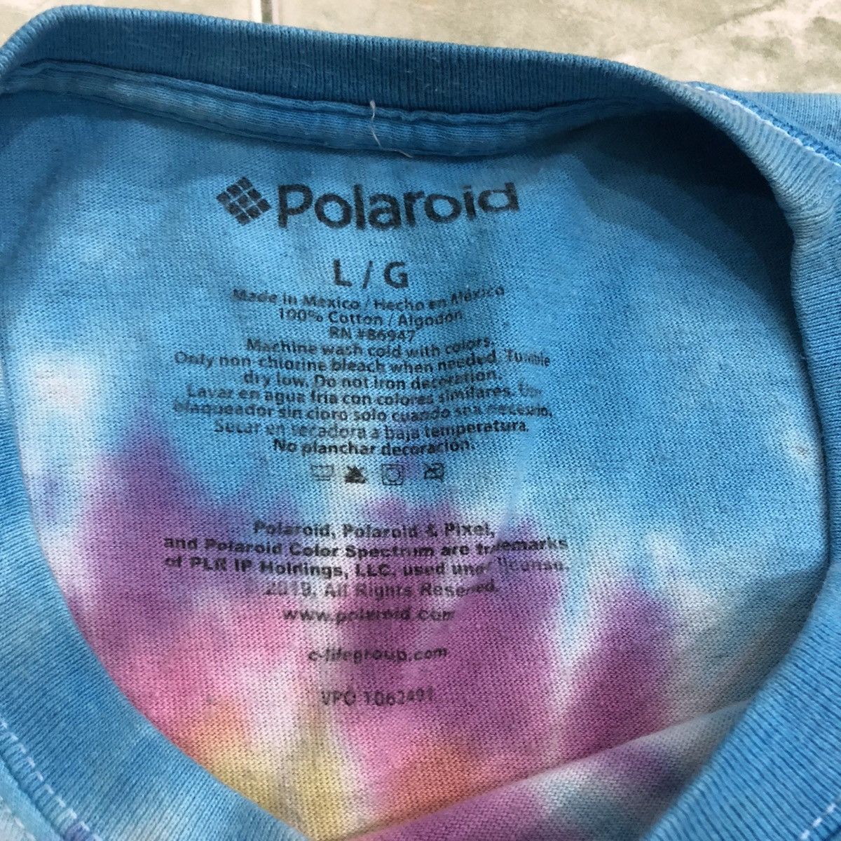 Polaroid Vintage Polaroid T Shirt Size US L / EU 52-54 / 3 - 4 Thumbnail
