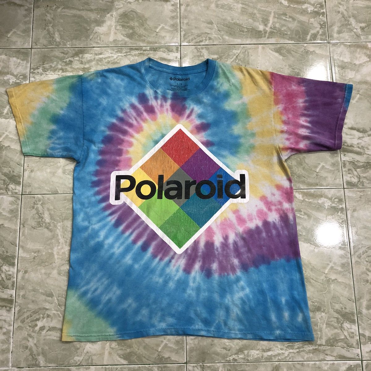 image of Polaroid T Shirt, Men's (Size Large)
