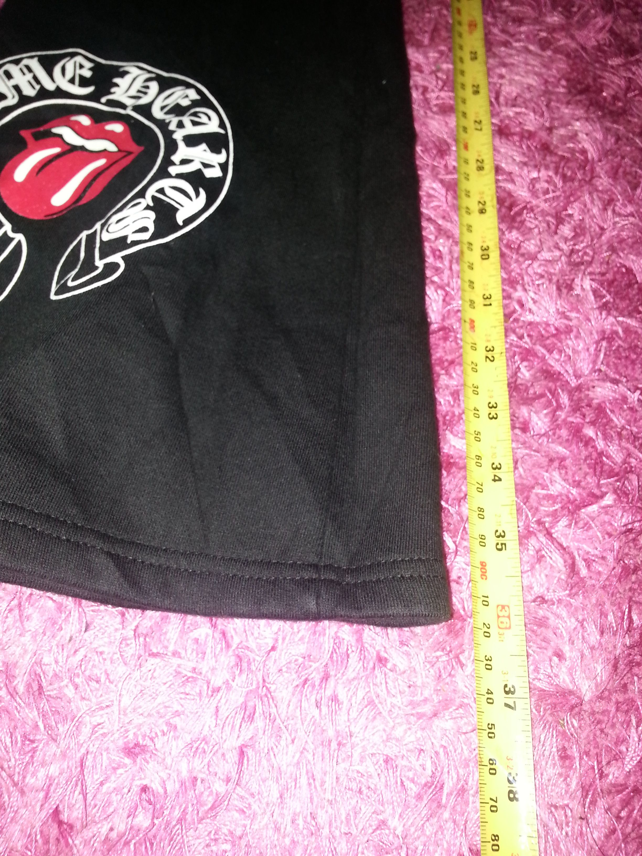 【Soul II Soul】Chrome Hearts x Rolling Chrome Hearts x The Rolling Stones Embroidered Logo Thermal