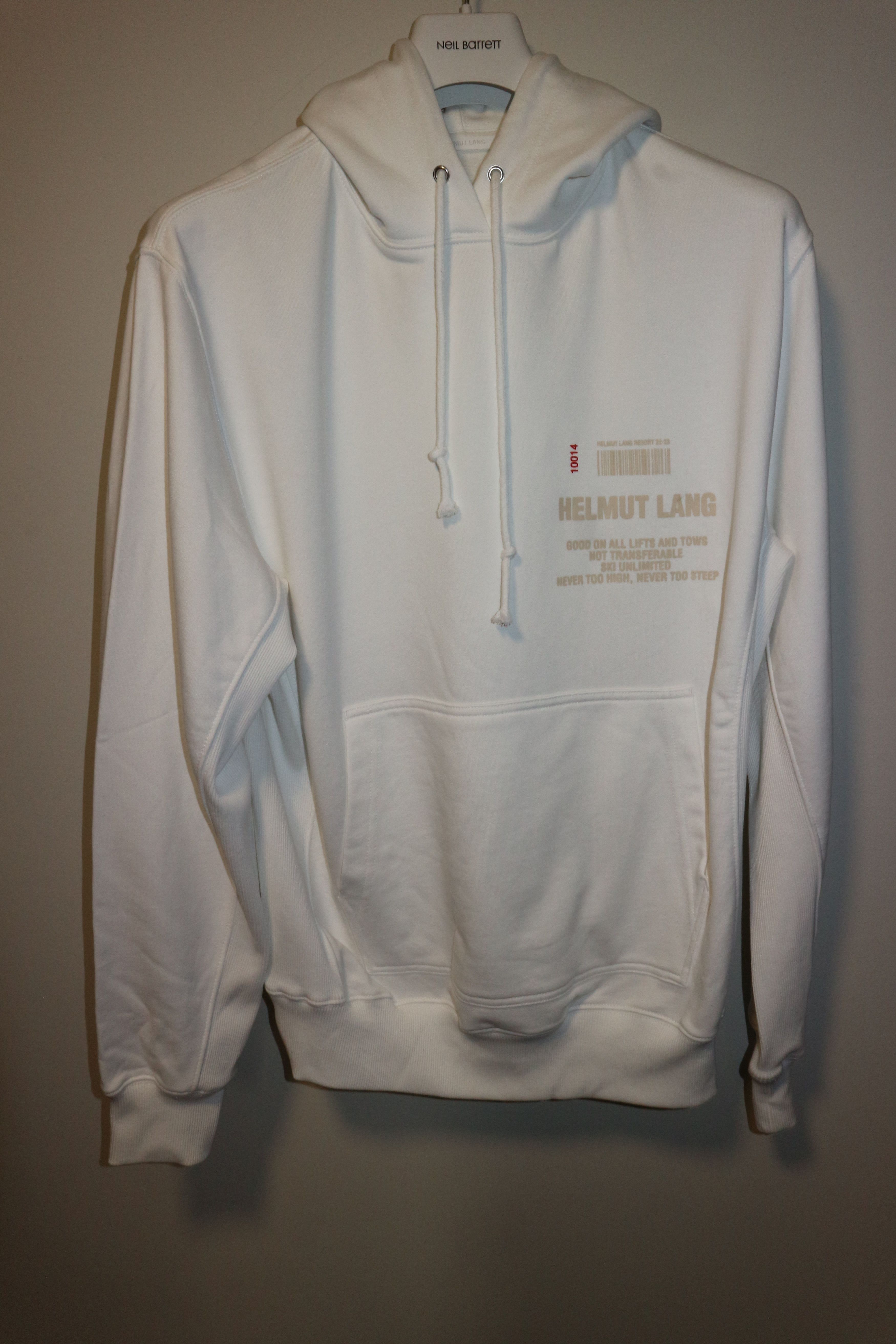Helmut Lang SS23 Ski hoodie Size US S / EU 44-46 / 1 - 1 Thumbnail