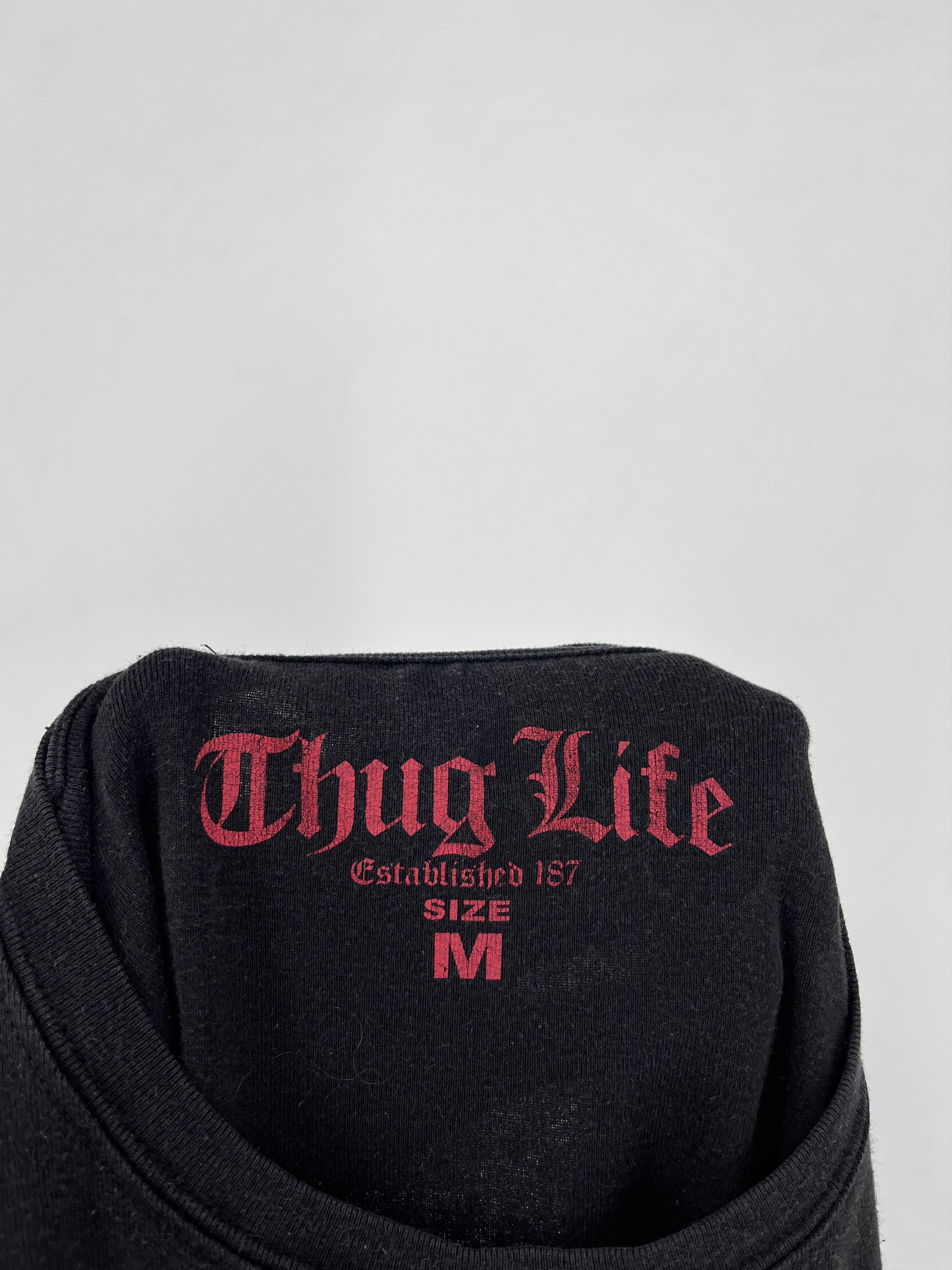 Band Tees Vintage Y2k Thug Life vintage USA streetwear tee Skull tee Size US M / EU 48-50 / 2 - 8 Thumbnail