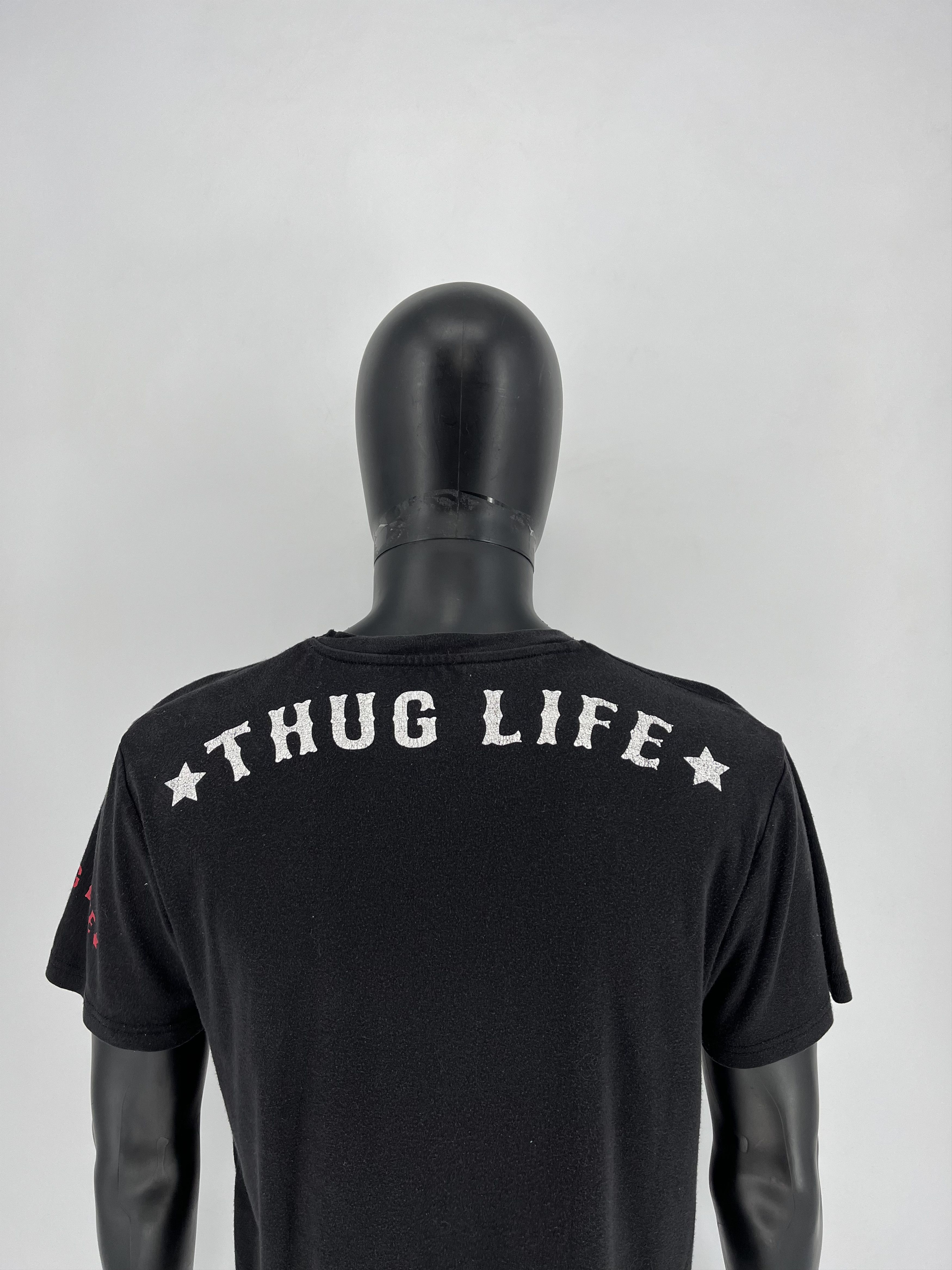 Band Tees Vintage Y2k Thug Life vintage USA streetwear tee Skull tee Size US M / EU 48-50 / 2 - 7 Thumbnail