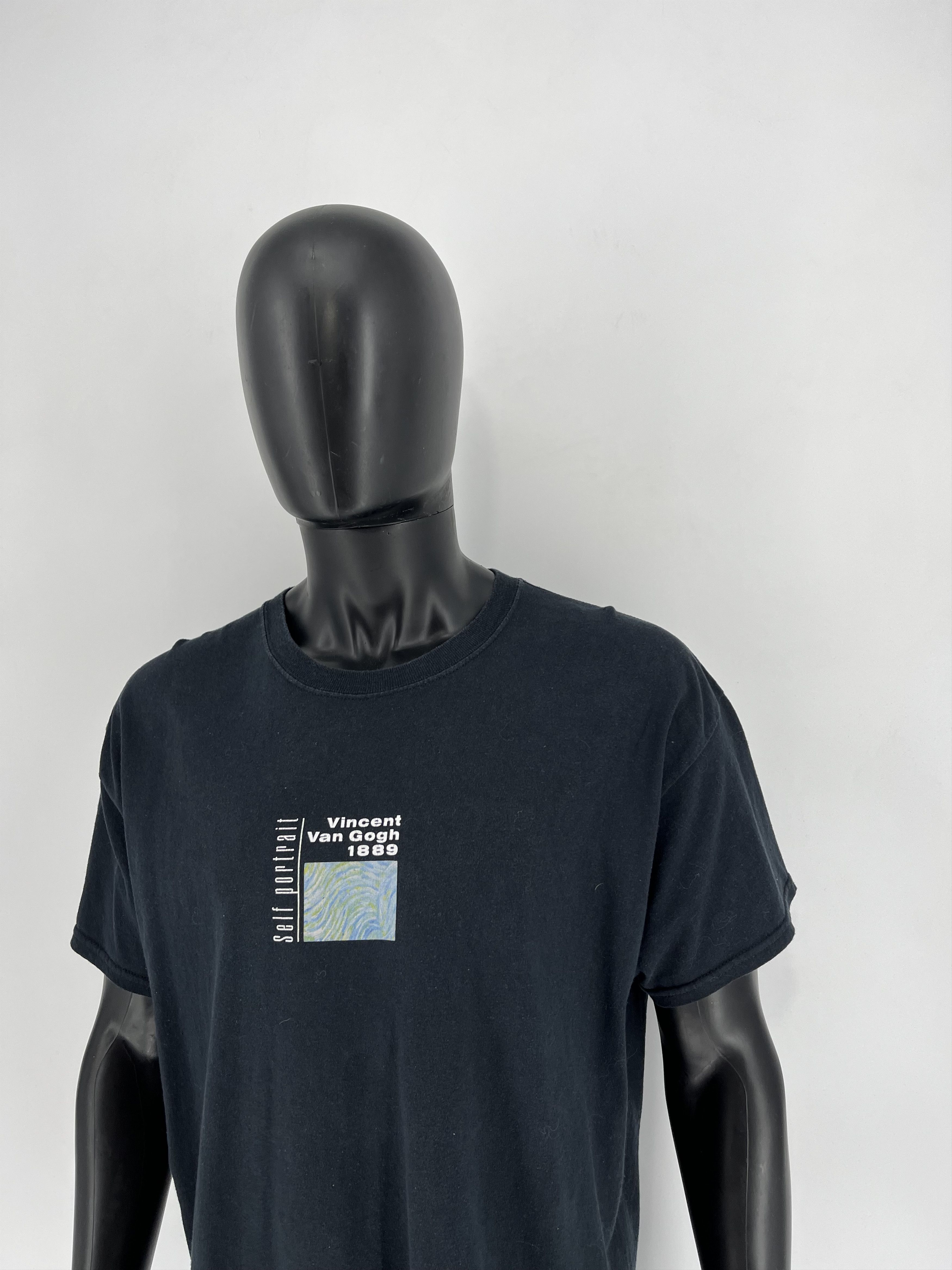 Vintage Rare Design Vintage Art Painter Vincent Van Gogh T-shirt Size US L / EU 52-54 / 3 - 5 Thumbnail
