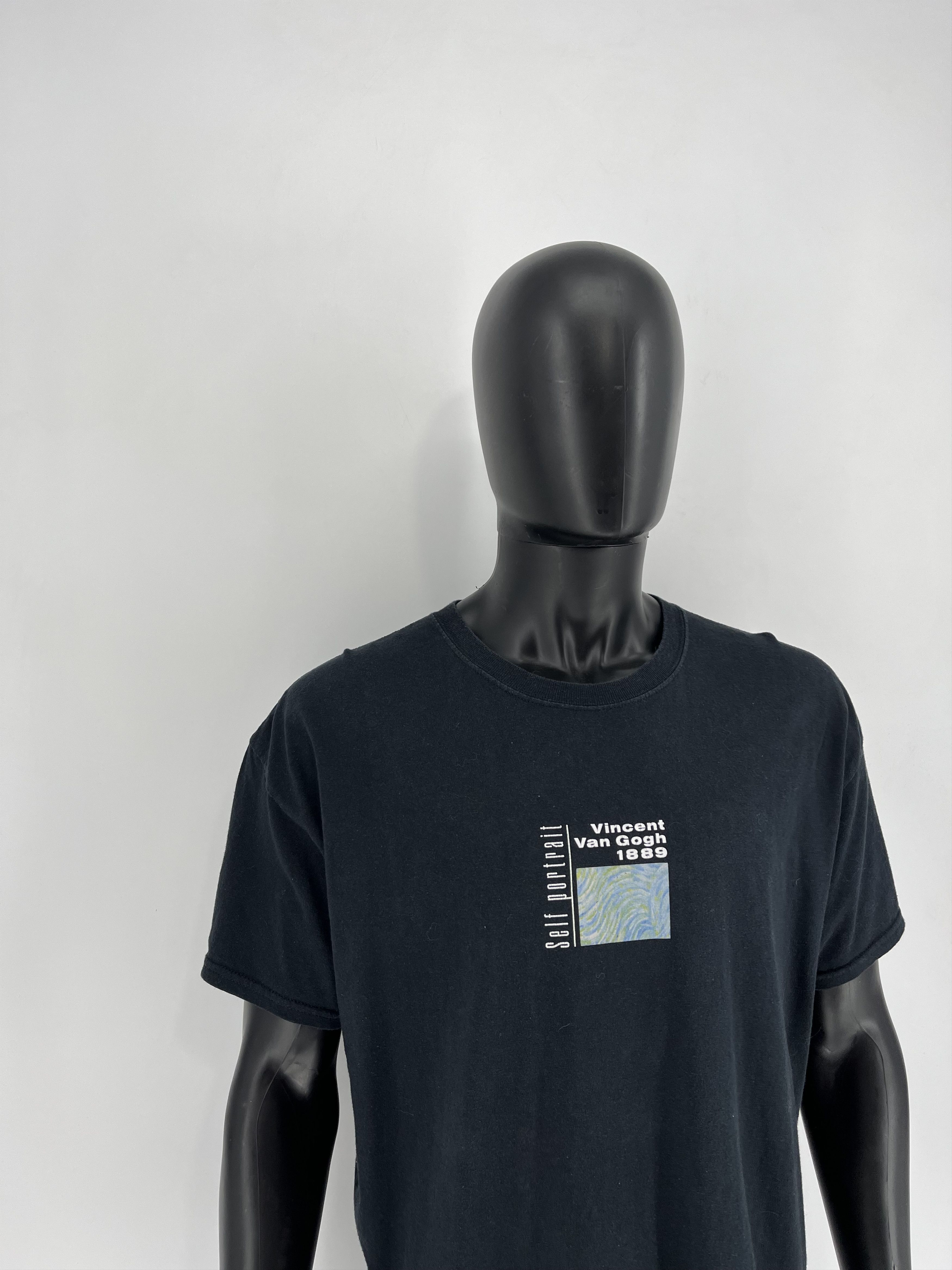 Vintage Rare Design Vintage Art Painter Vincent Van Gogh T-shirt Size US L / EU 52-54 / 3 - 4 Thumbnail