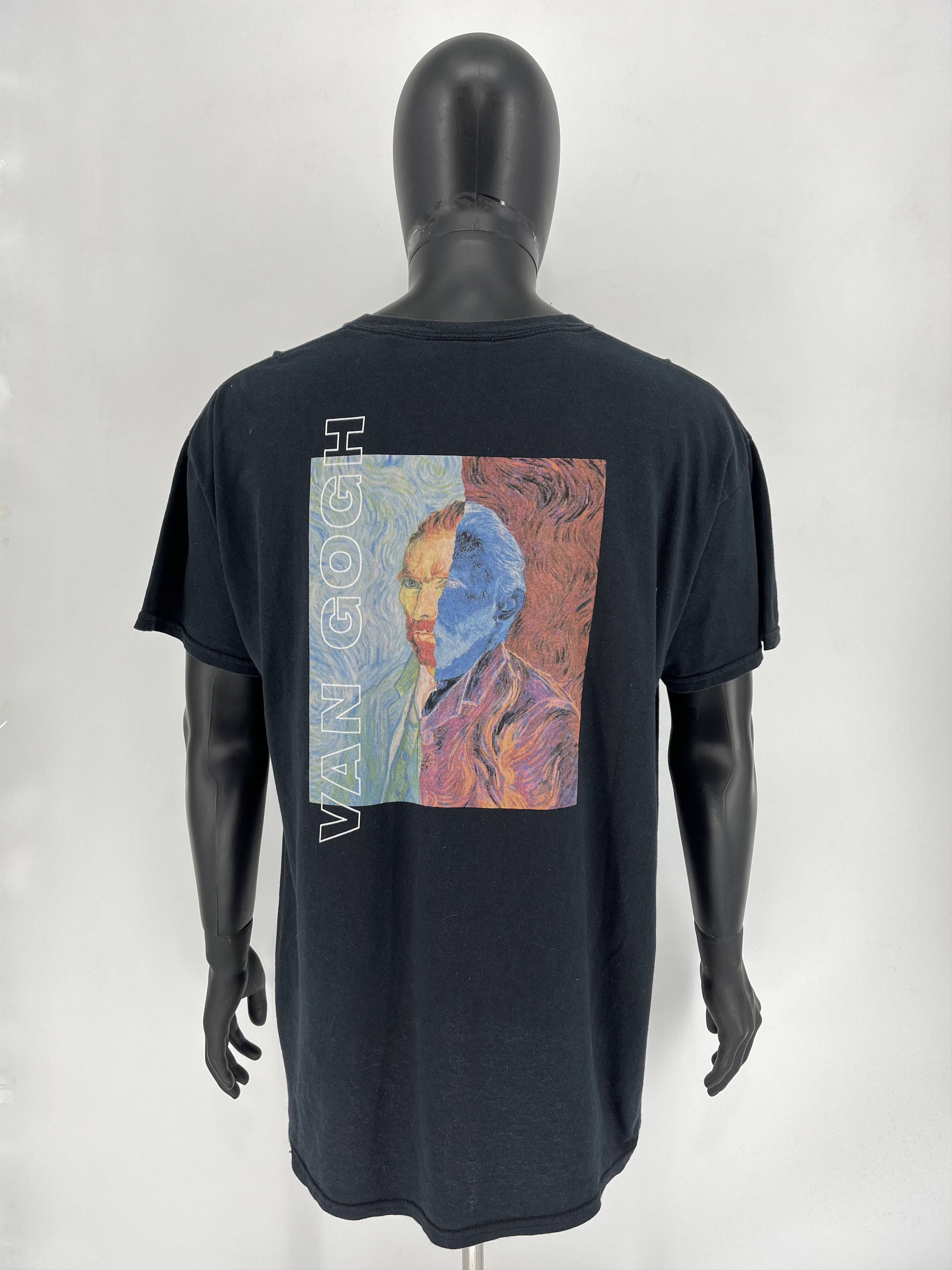 Vintage Rare Design Vintage Art Painter Vincent Van Gogh T-shirt Size US L / EU 52-54 / 3 - 6 Thumbnail