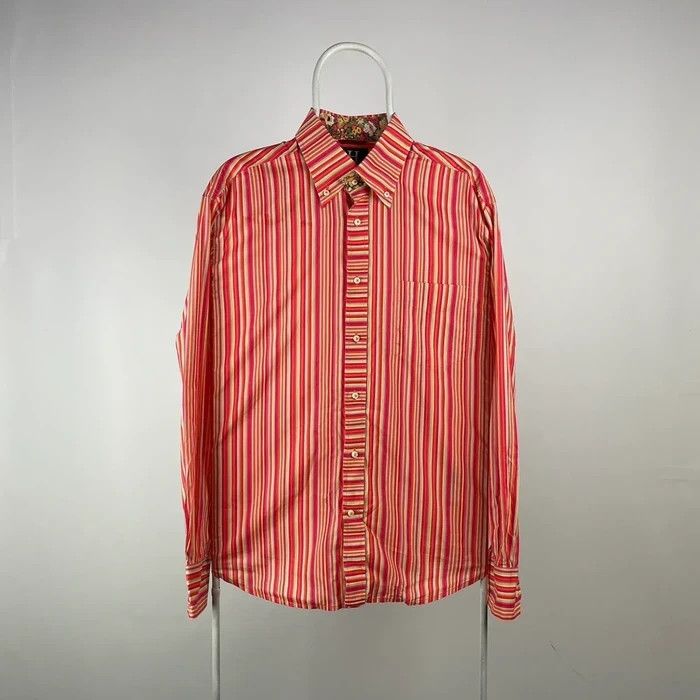 Tommy Hilfiger Tommy Hilfiger shirt flowers casual formal size Large Size US L / EU 52-54 / 3 - 1 Thumbnail
