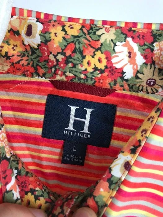 Tommy Hilfiger Tommy Hilfiger shirt flowers casual formal size Large Size US L / EU 52-54 / 3 - 4 Thumbnail