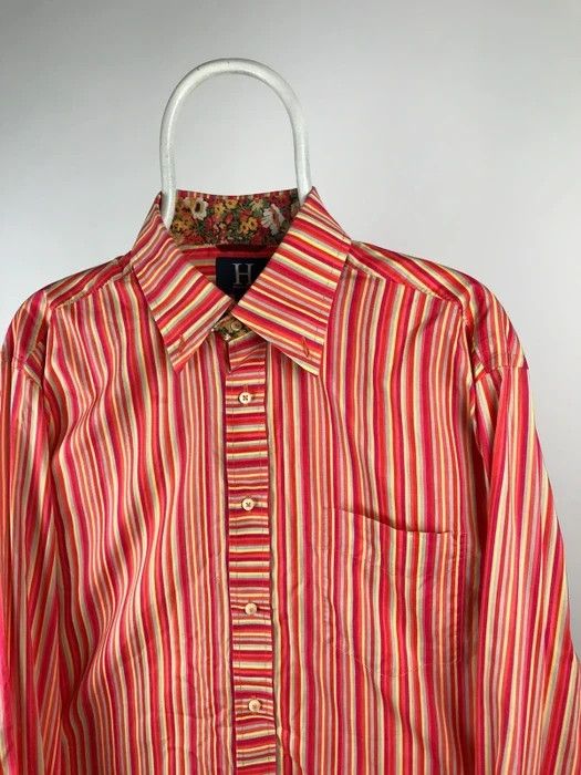 Tommy Hilfiger Tommy Hilfiger shirt flowers casual formal size Large Size US L / EU 52-54 / 3 - 3 Thumbnail