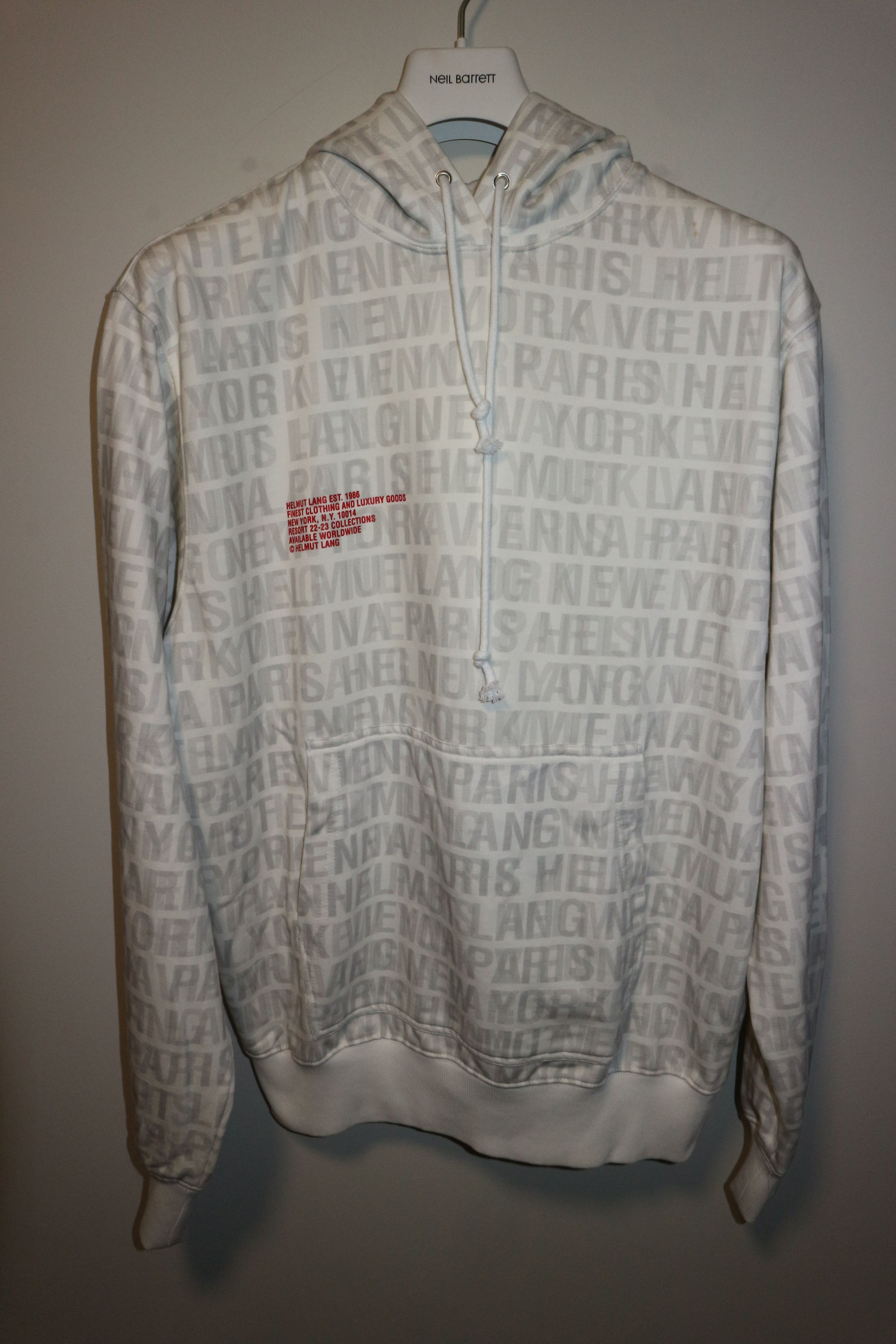Helmut Lang SS23 All over print hoodie Size US S / EU 44-46 / 1 - 1 Thumbnail
