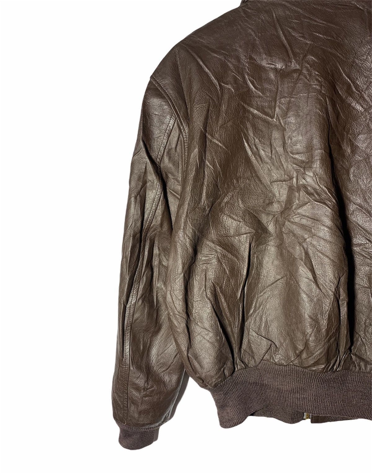 Cooper 🔥RARE VTG COOPER MFG TYPE A-2 FLYERS LEATHER JACKETS Size US M / EU 48-50 / 2 - 7 Thumbnail