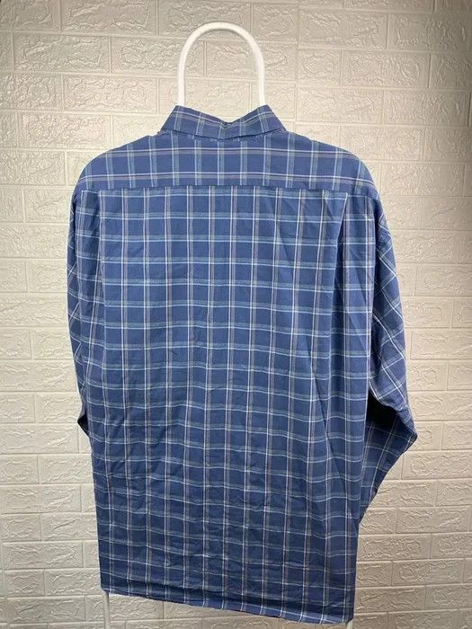 Lacoste Lacoste shirt siZe XL blue nova check vintage casual shirt Size US XL / EU 56 / 4 - 4 Thumbnail