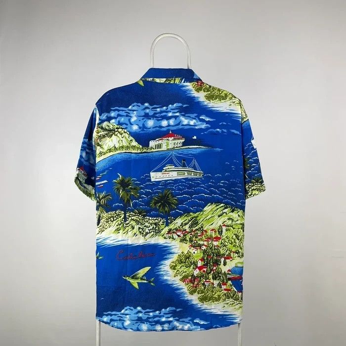 Vintage Hawaii shirt liner prints vintage surf style size XLarge Size US XL / EU 56 / 4 - 5 Thumbnail