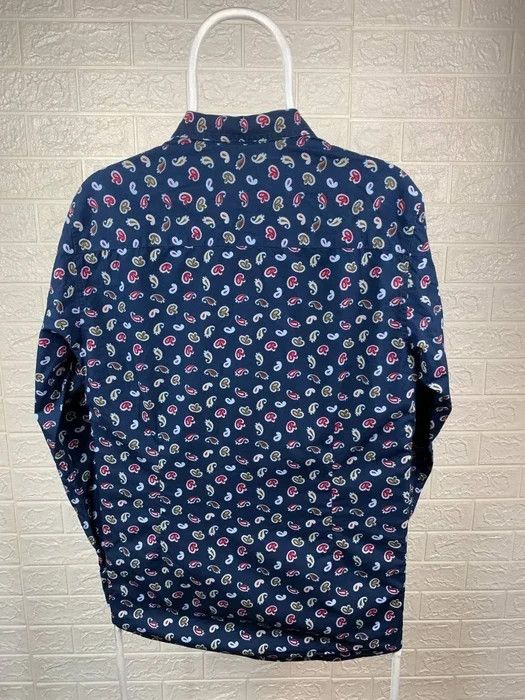 Merc Merc shirt monogram size L navy men’s luxury vintage Size US L / EU 52-54 / 3 - 4 Thumbnail