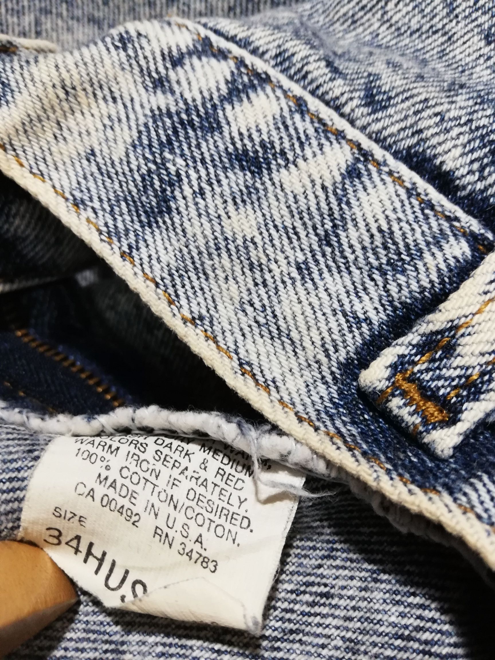 Lee Vintage Lee Jeans Acid Wash Size US 34 / EU 50 - 3 Thumbnail