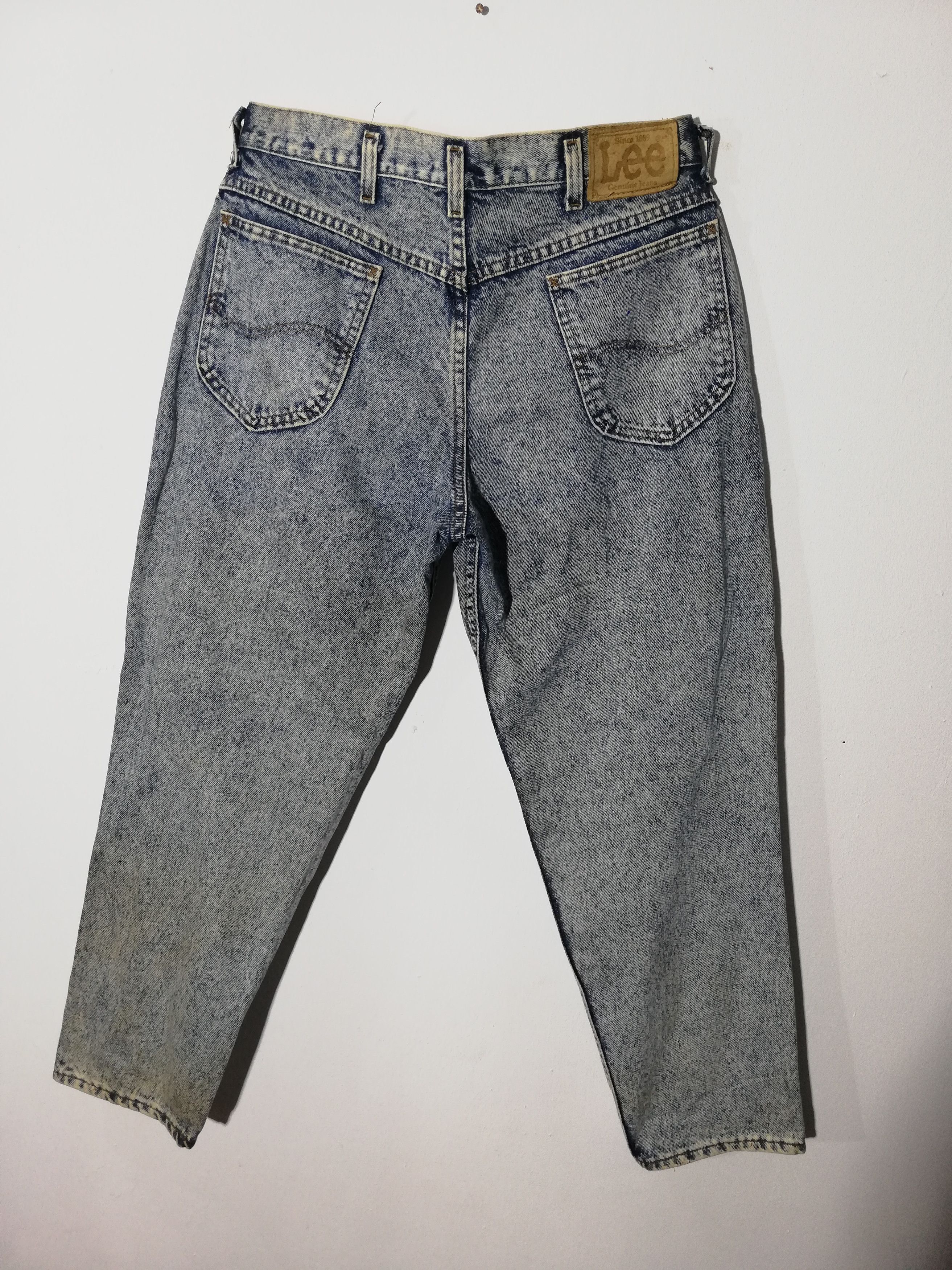 Lee Vintage Lee Jeans Acid Wash Size US 34 / EU 50 - 4 Thumbnail