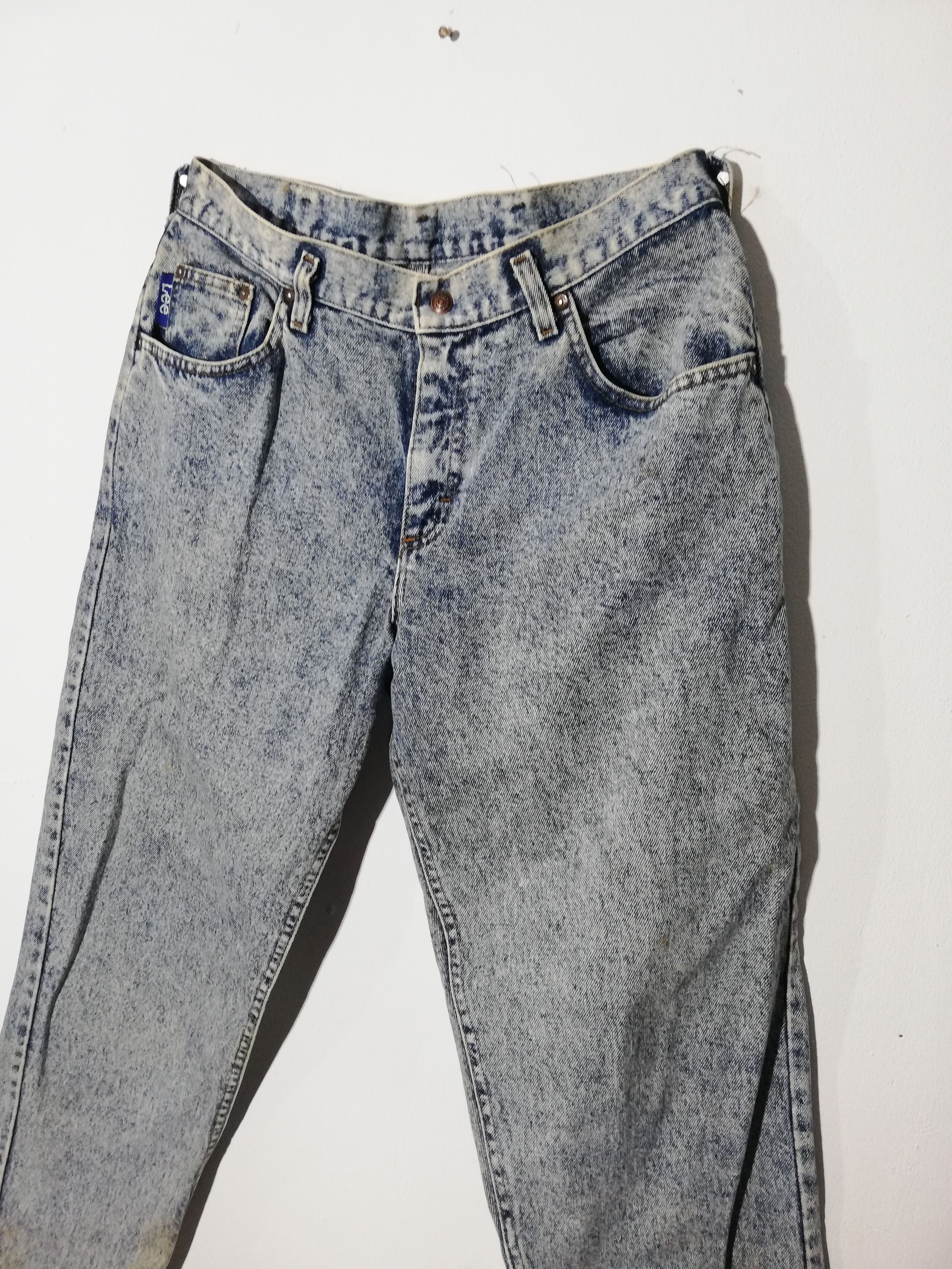 Lee Vintage Lee Jeans Acid Wash Size US 34 / EU 50 - 5 Thumbnail