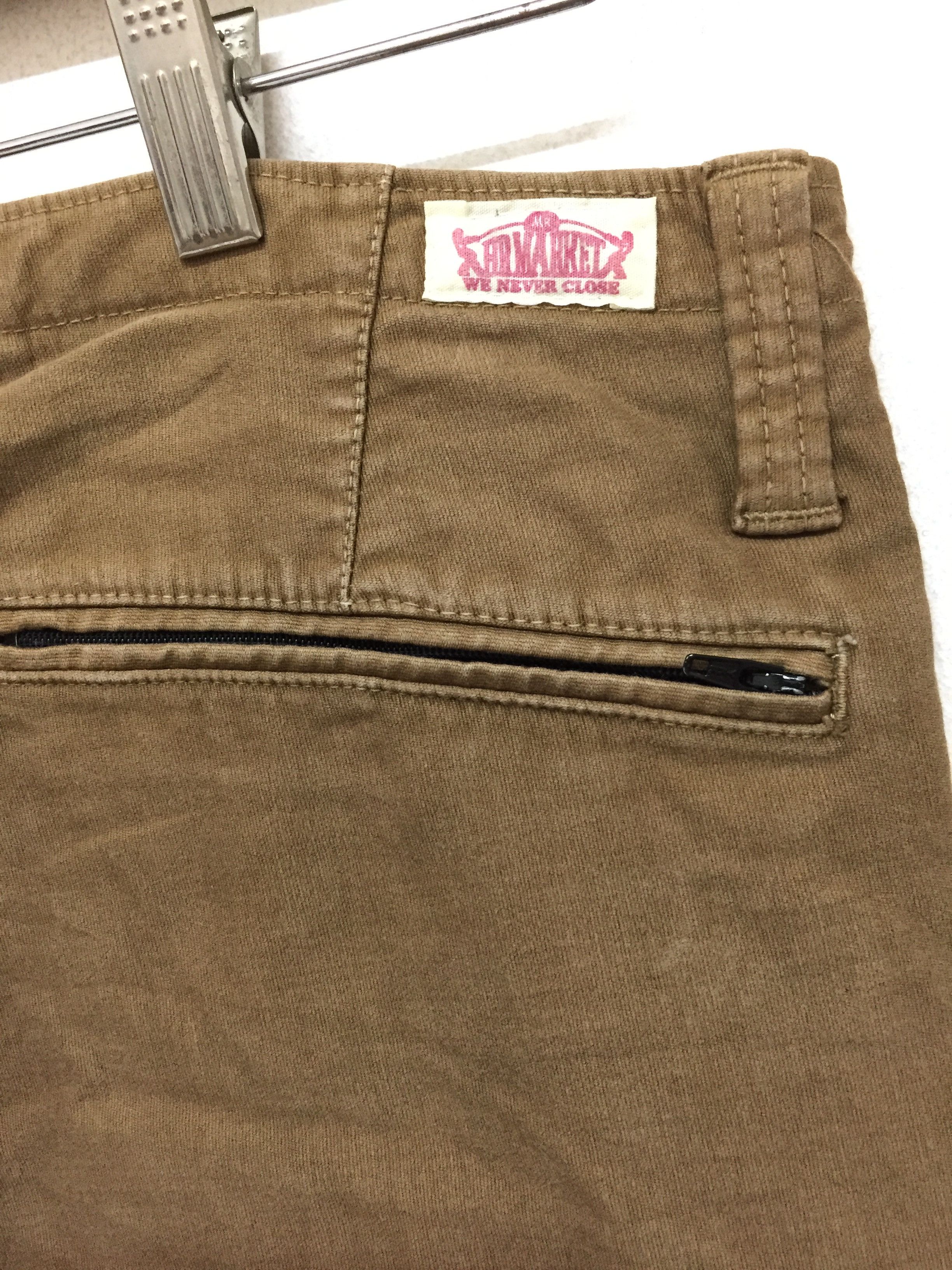 Blue Blue Japan × HOLLYWOOD RANCH MARKET × Japanese Brand Drawstring hem heavy cargo pants Size US 30 / EU 46 - 7 Thumbnail