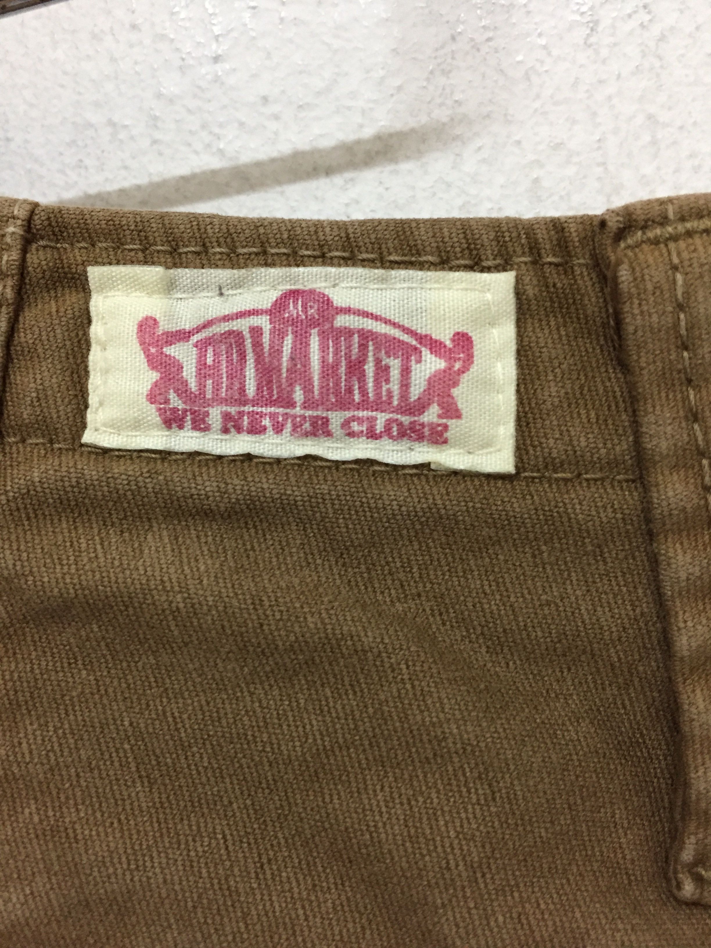 Blue Blue Japan × HOLLYWOOD RANCH MARKET × Japanese Brand Drawstring hem heavy cargo pants Size US 30 / EU 46 - 8 Thumbnail