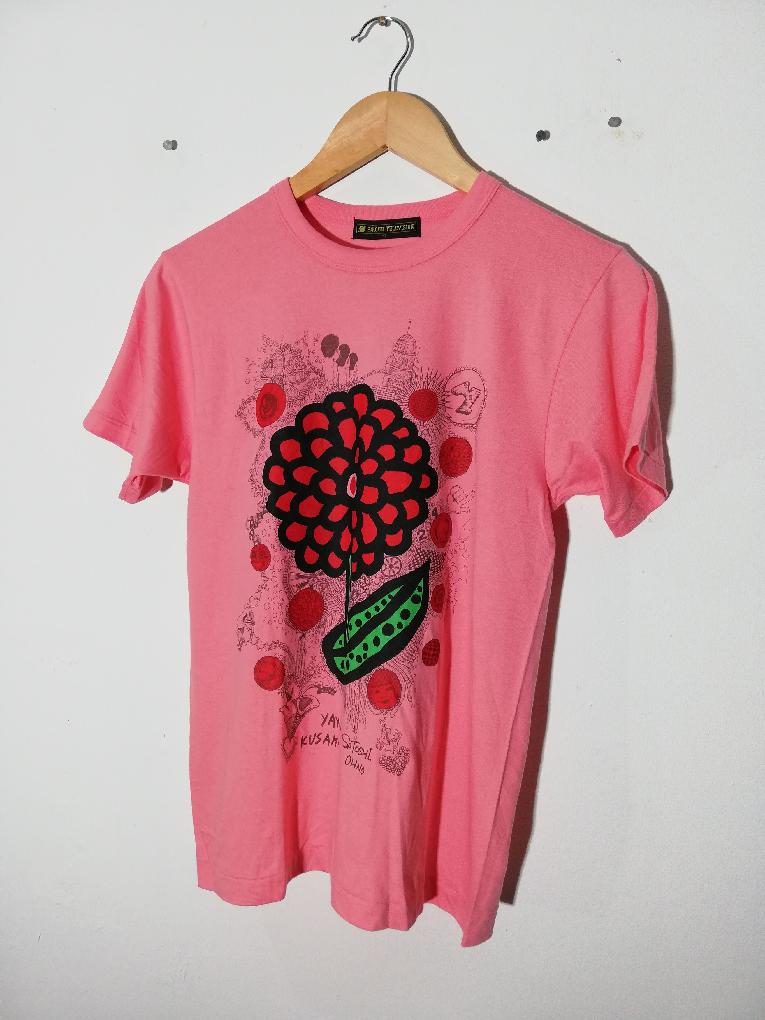 Japanese Brand Vintage 24hour Television X Yayoi Kusama X Satoshi Ohno Size US S / EU 44-46 / 1 - 1 Thumbnail