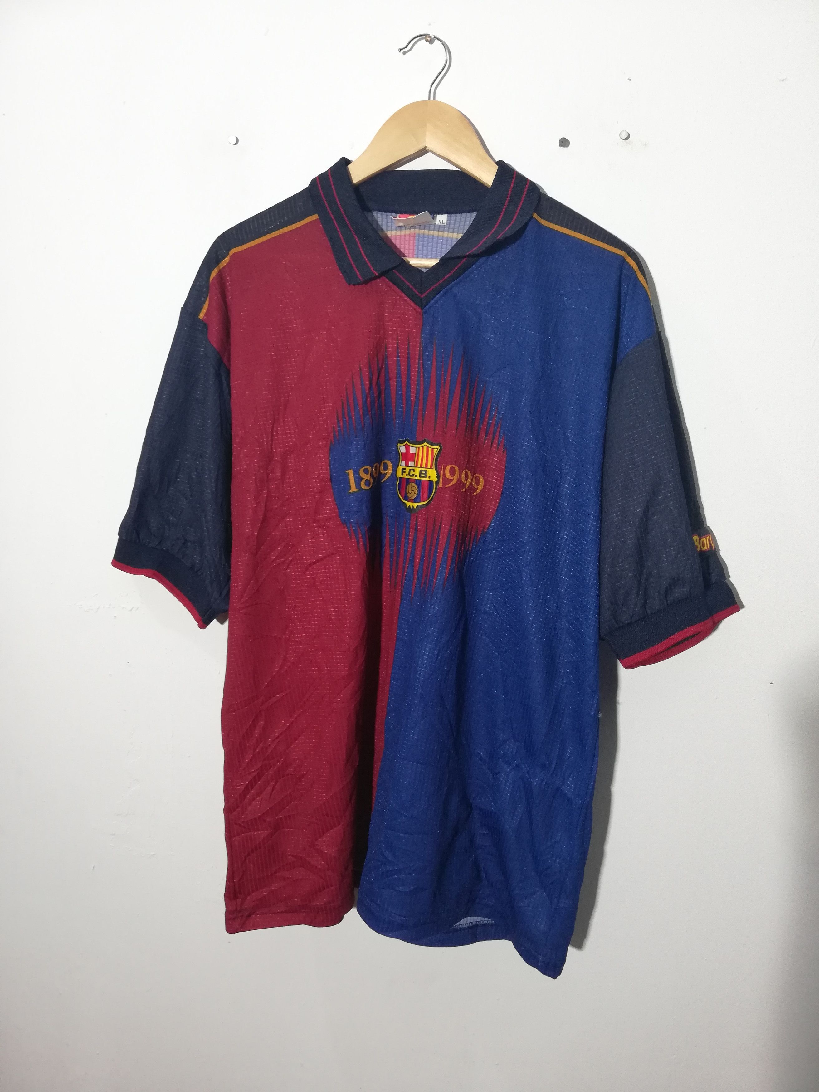 Other Vintage Jersey Barcelona Luis Enrique 21 Size US XL / EU 56 / 4 - 3 Thumbnail